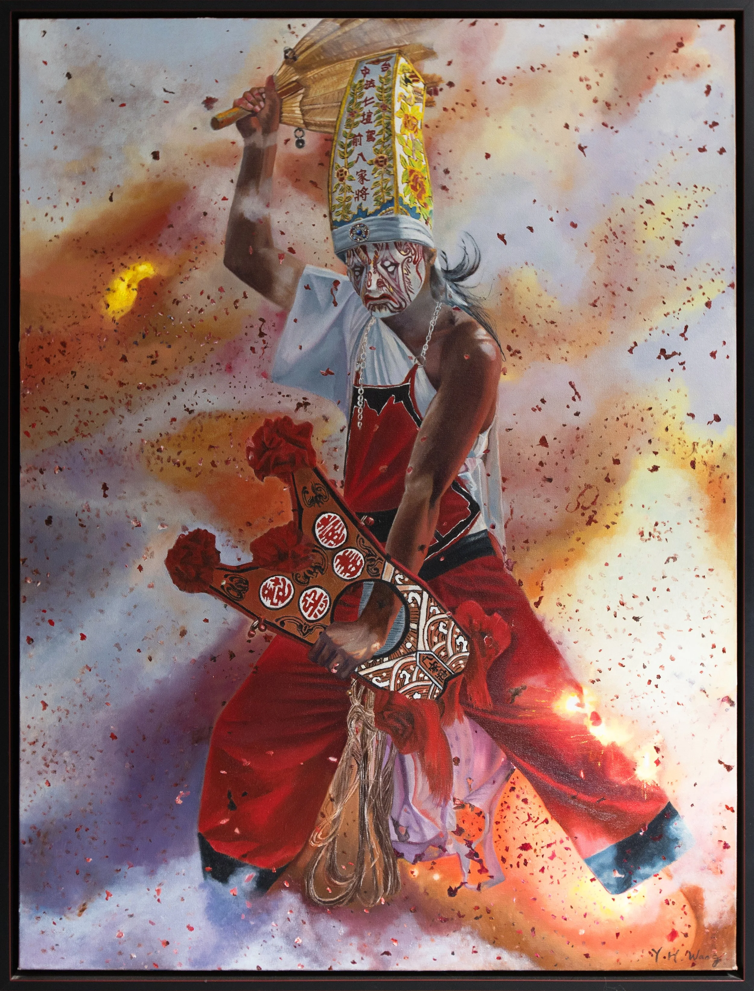 Eight Generals Festival, 30x40, Oil