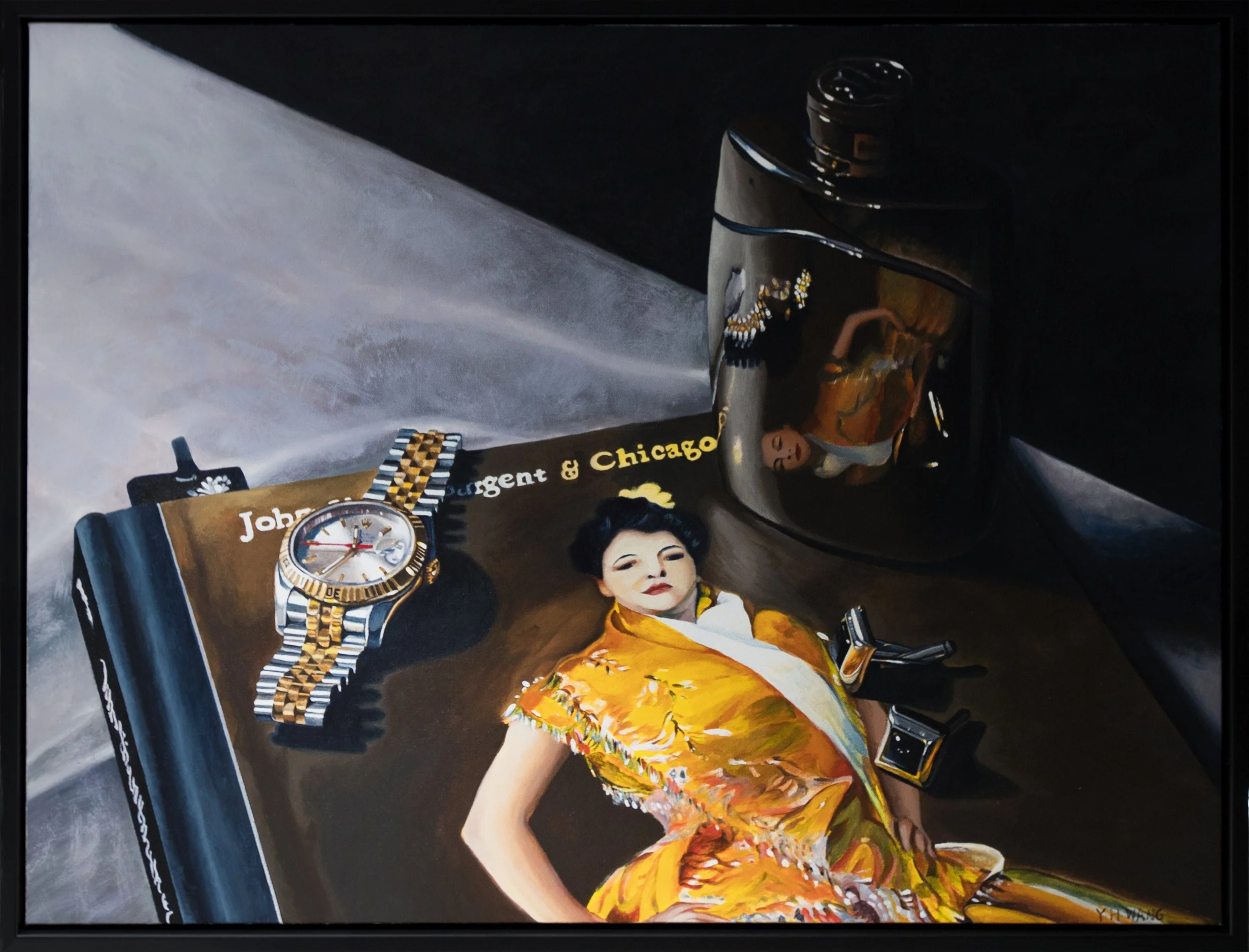 Chicago Still Life, 40x30, Oil