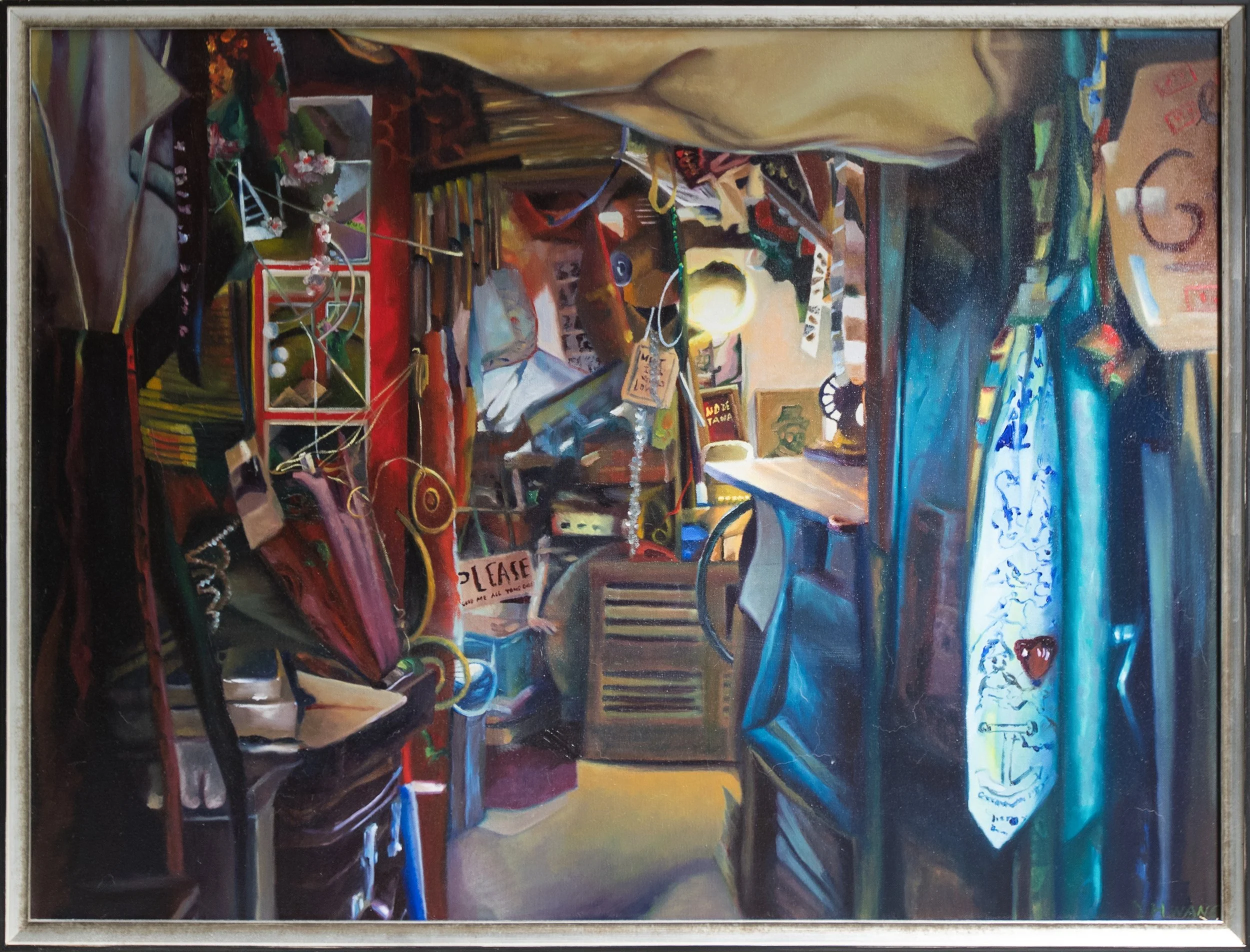Paris Atelier, 40x30, Oil, Private Collection