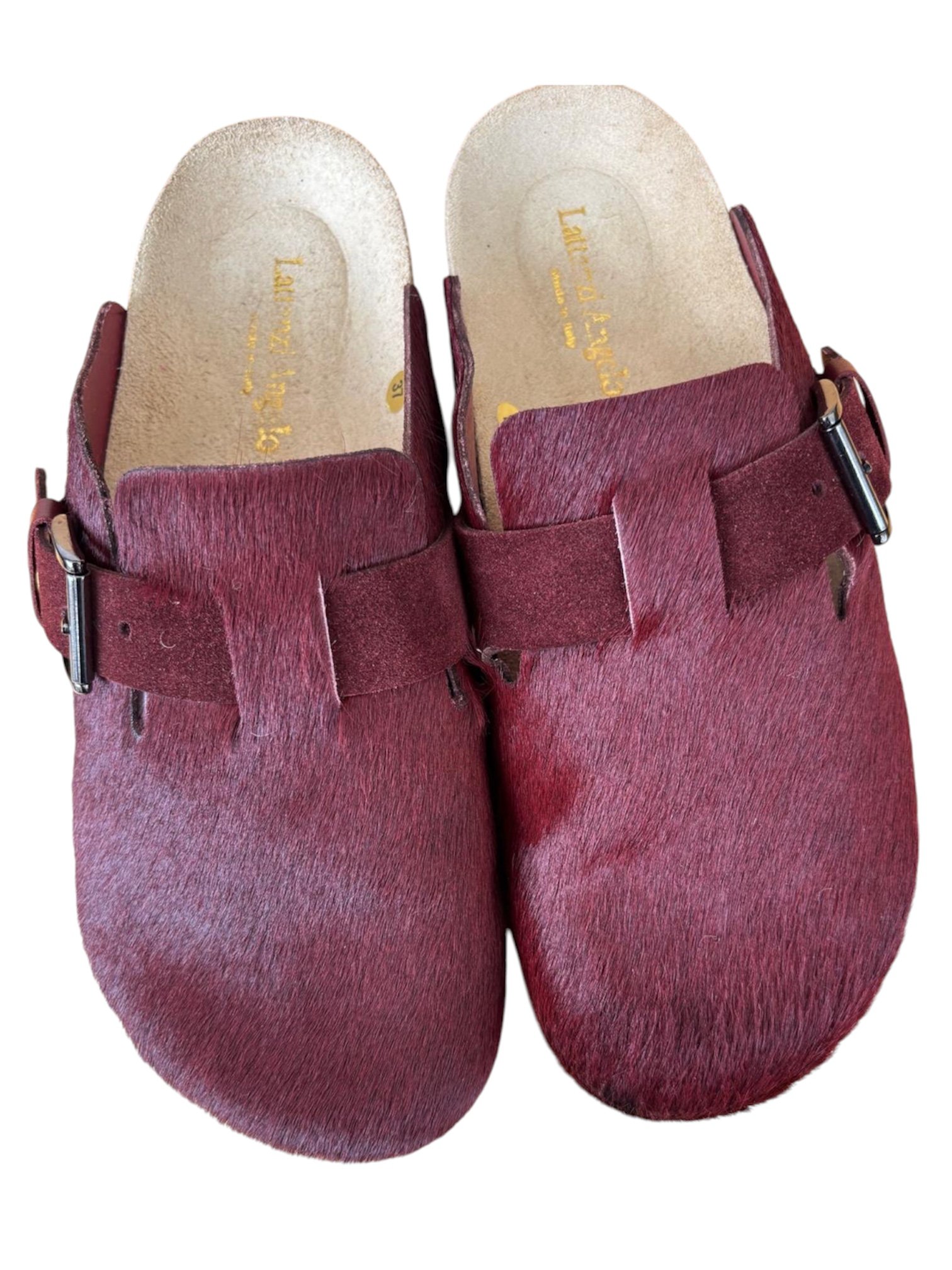 Sabot in Cavallino Bordeaux