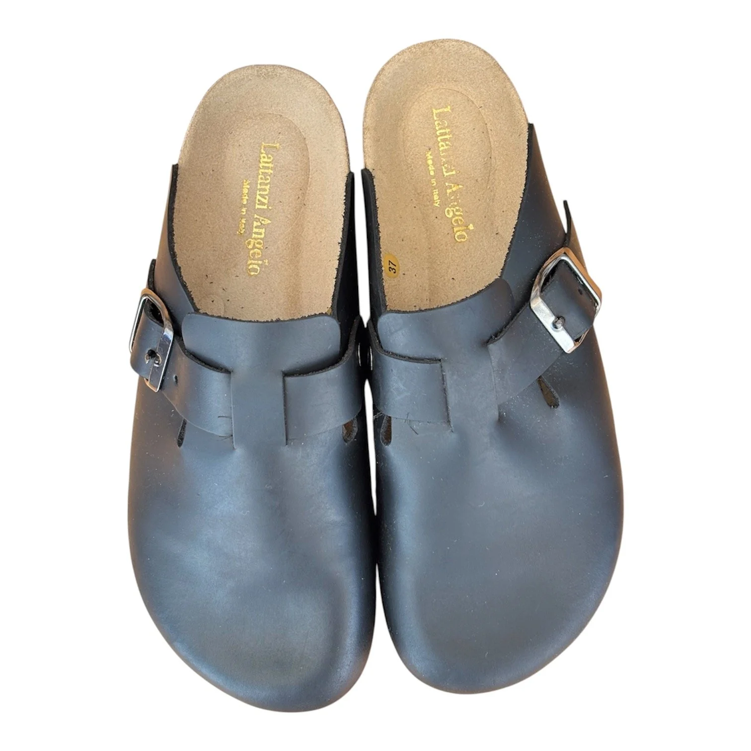 SABOT PELLE NERO