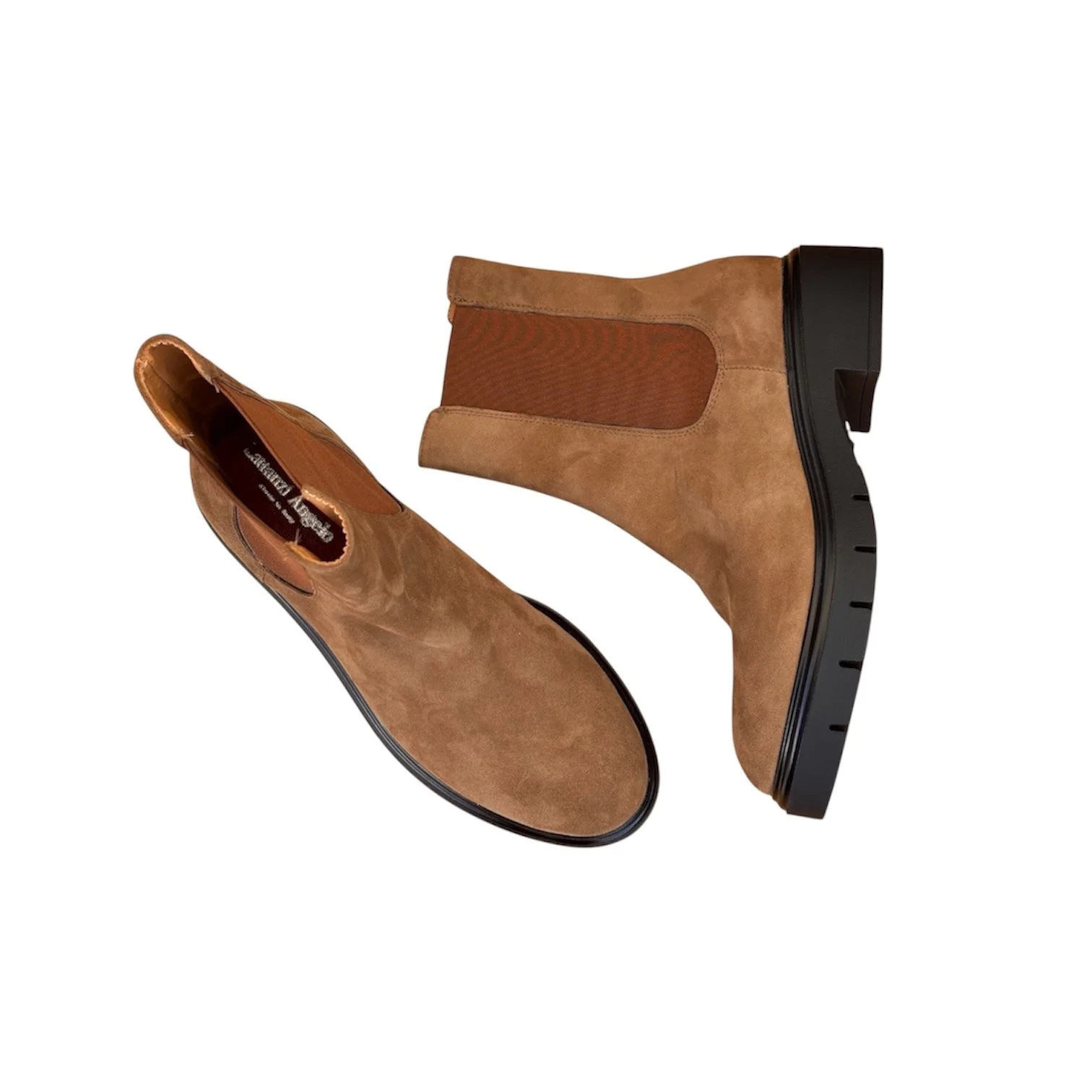 STIVALETTO IN NABUK FANGO