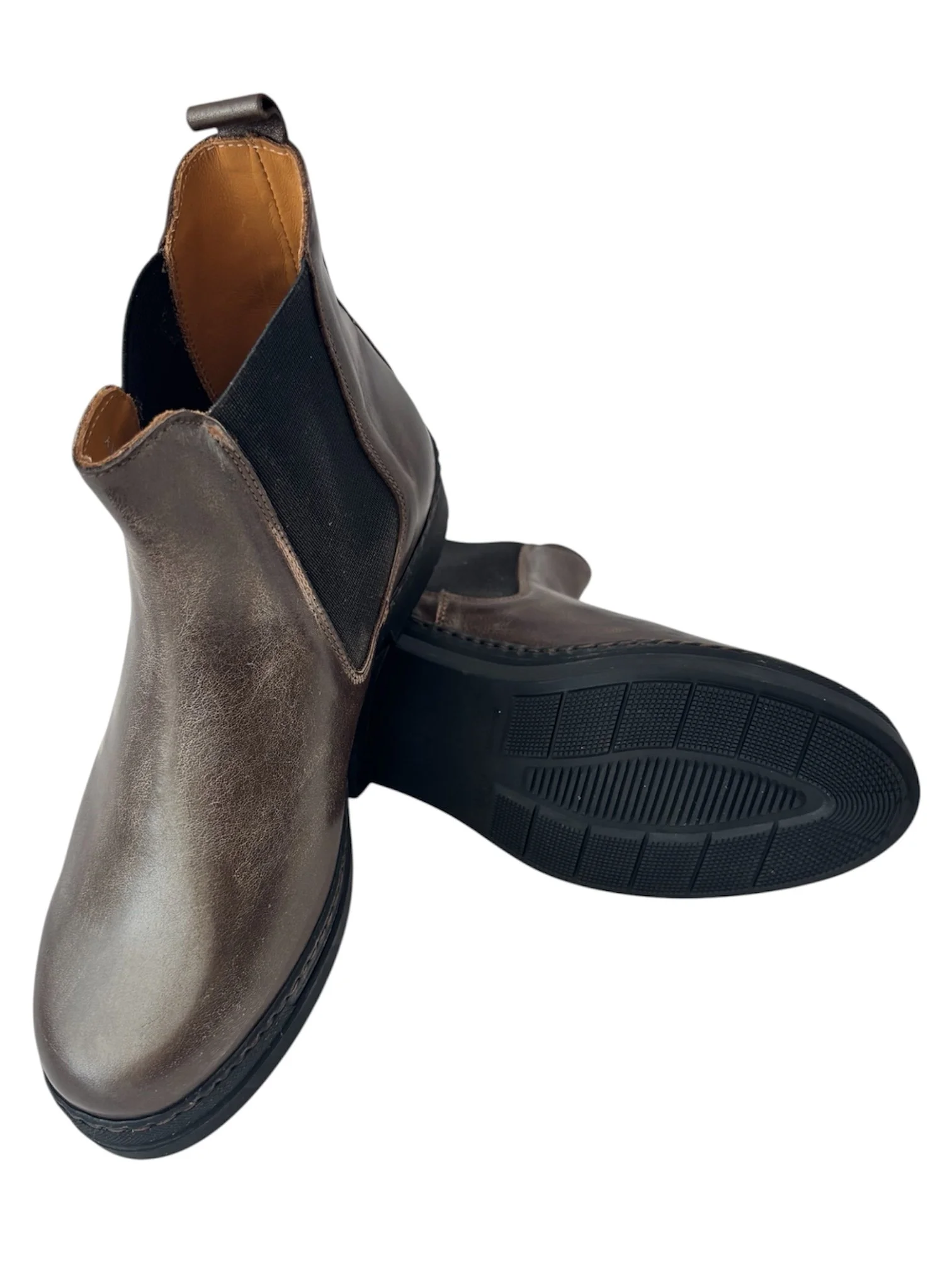 Stivaletto donna vitello bronzo