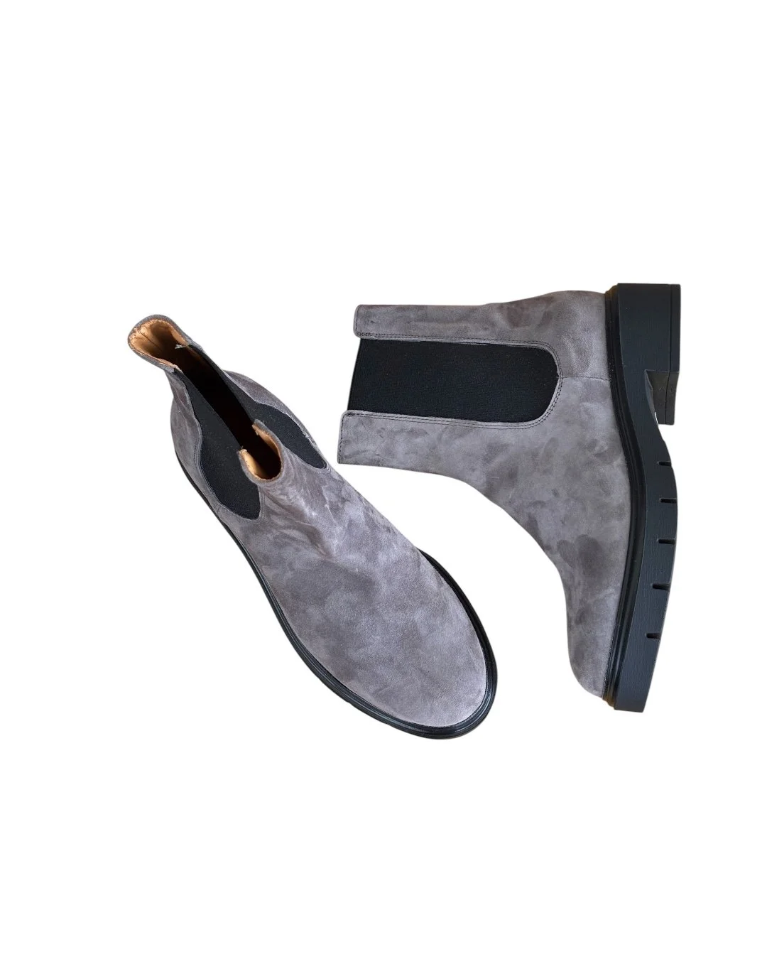 STIVALETTO IN CAMOSCIO GRIGIO