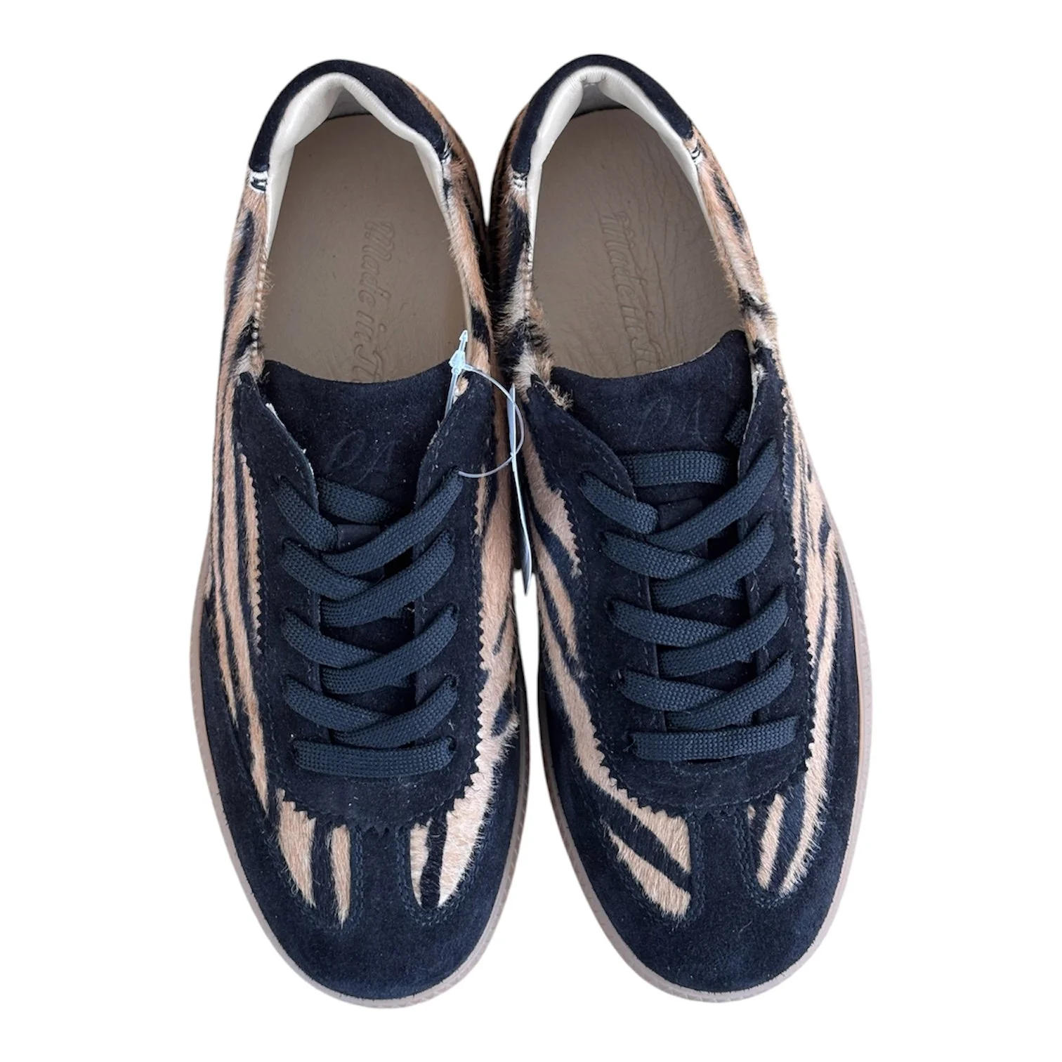 SNEAKERS IN CAVALLINO TRAMA ZEBRA