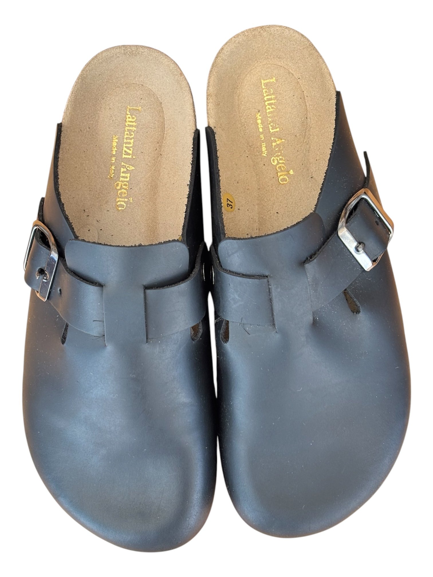 sabot pelle nera