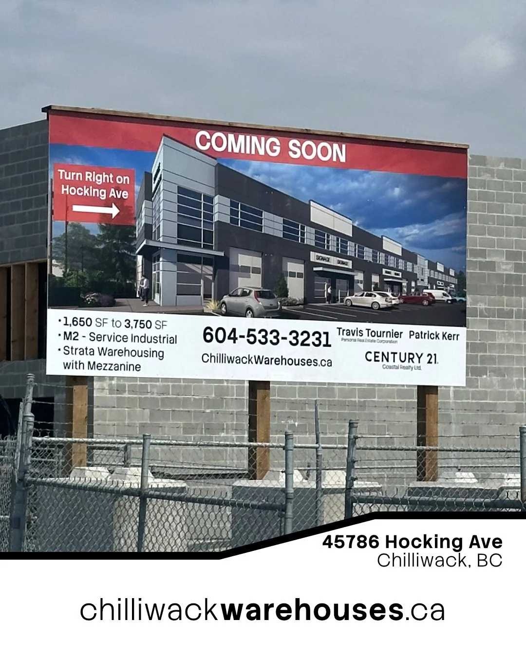 Seen our signs? 👀

Hocking Business Park is now under construction here at 45786 Hocking Avenue. Whether your business is chasing ownership, a bigger space, or a better location, this is the place to be. See website for details, and follow along for