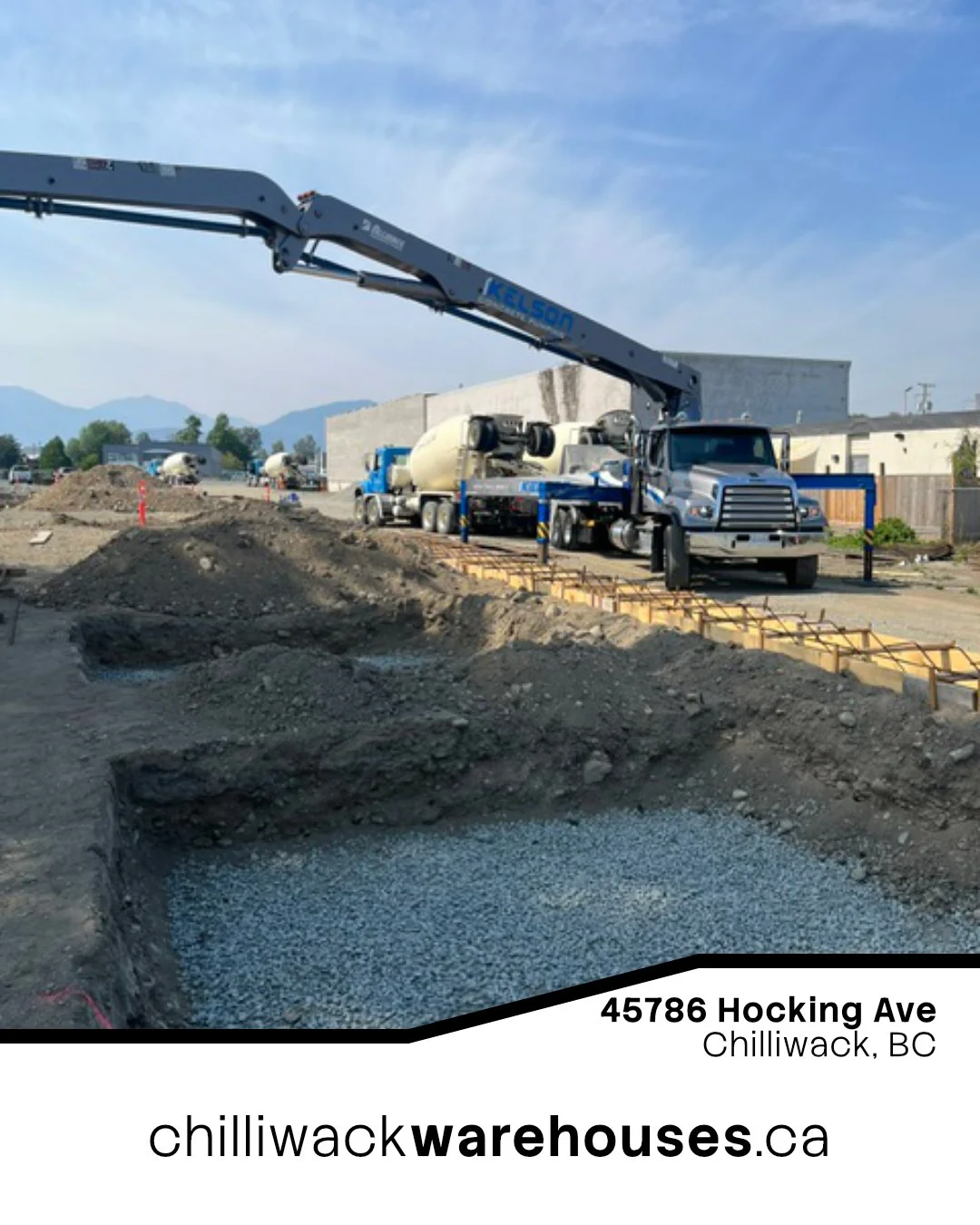 It's been a busy week here at Hocking Business Park, with our crews hard at work pouring footings and other ground work. Follow along for updates and to watch these spectacular Service Industrial warehouse units be built right here in Chilliwack!

📍