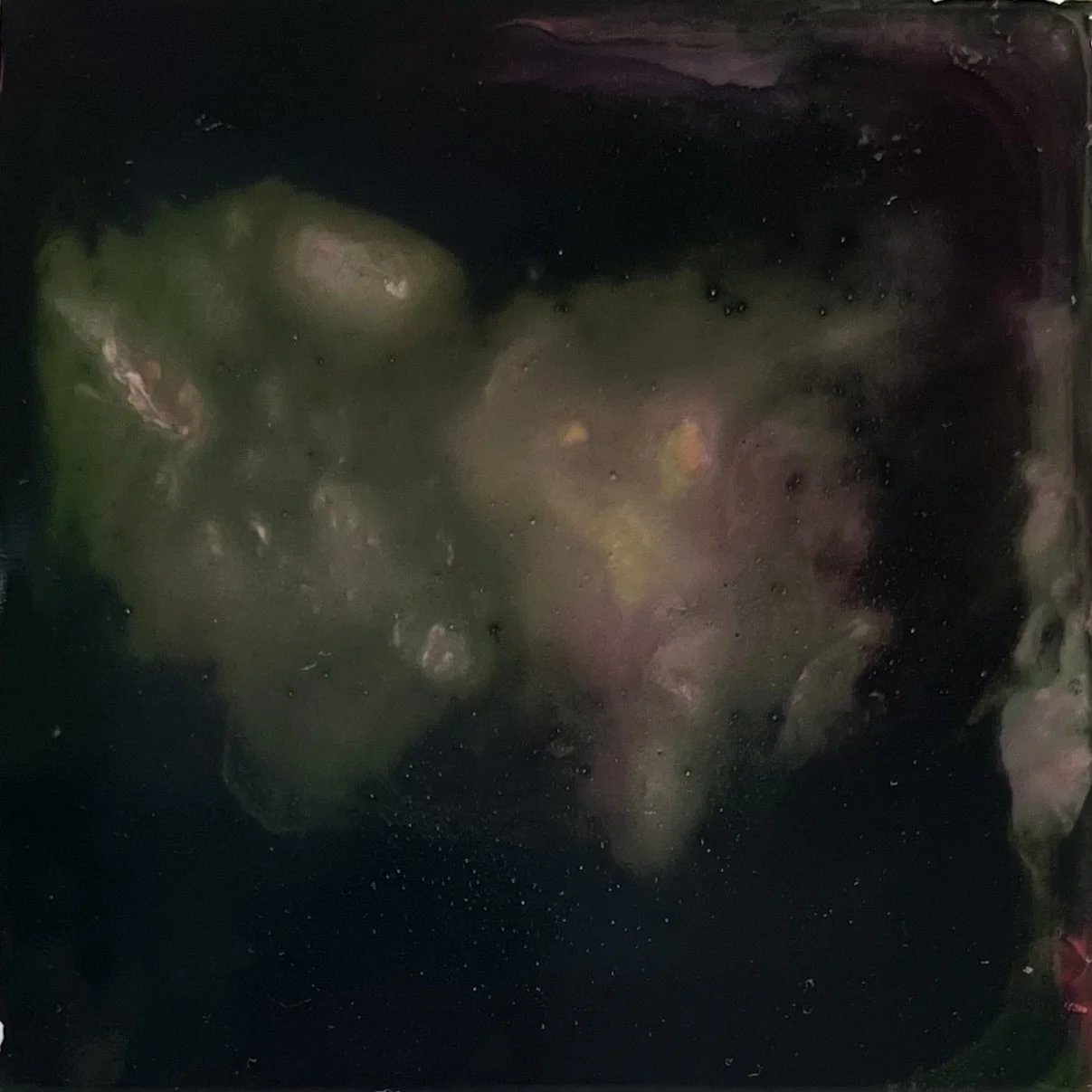 Moody, ghost-like, haunting, yupo paper, Melissa Träumerin Traumerin Seattle artist acrylic ink play
