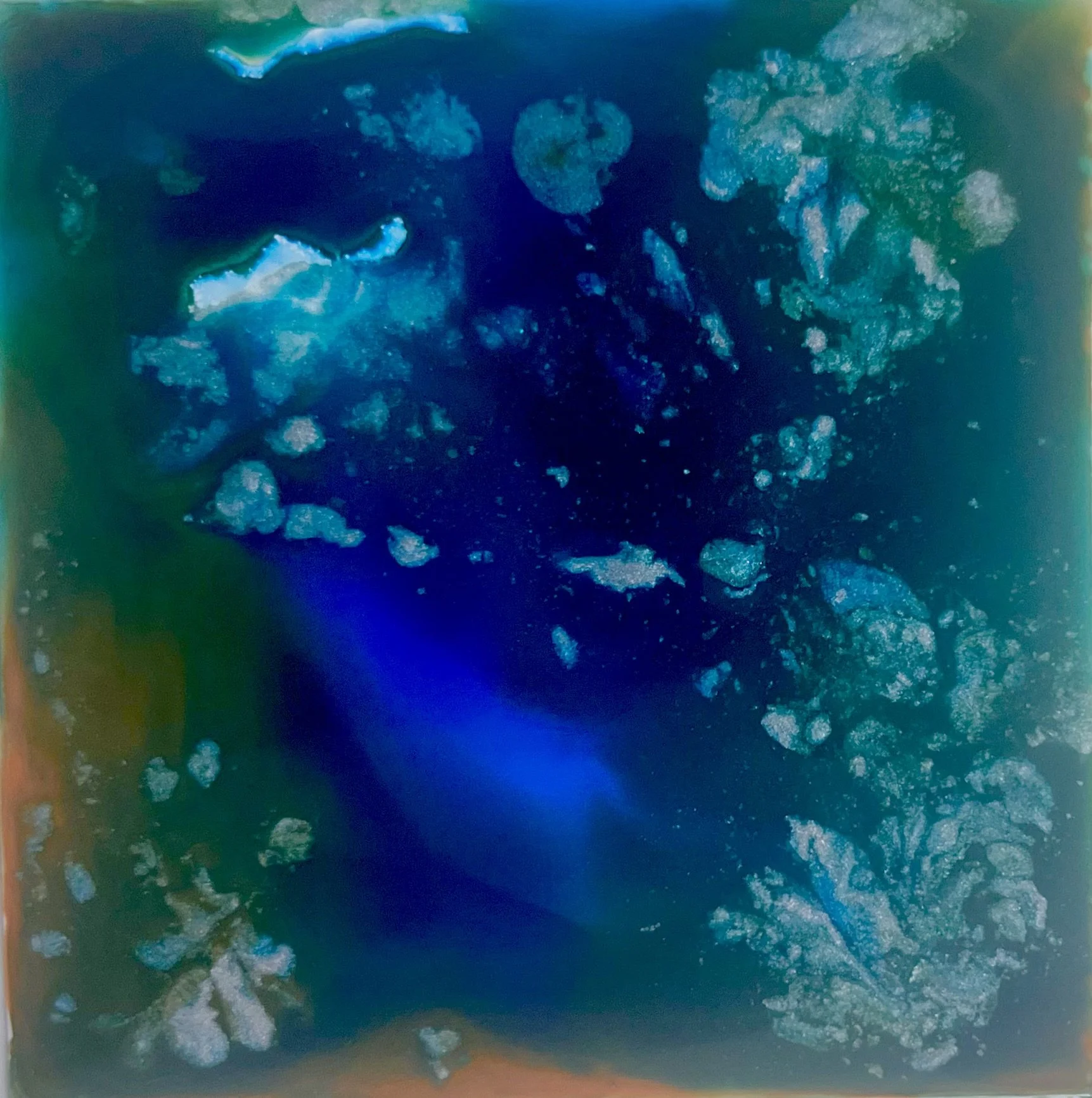 Seattle Based Artist M Traumerin Melissa Träumerin acrylic ink abstract water play