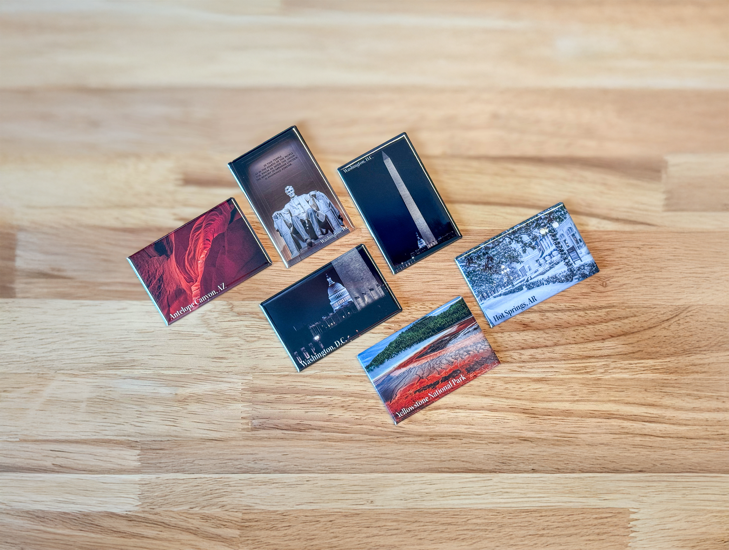 Set of 6 Magnets – Landscapes & More!