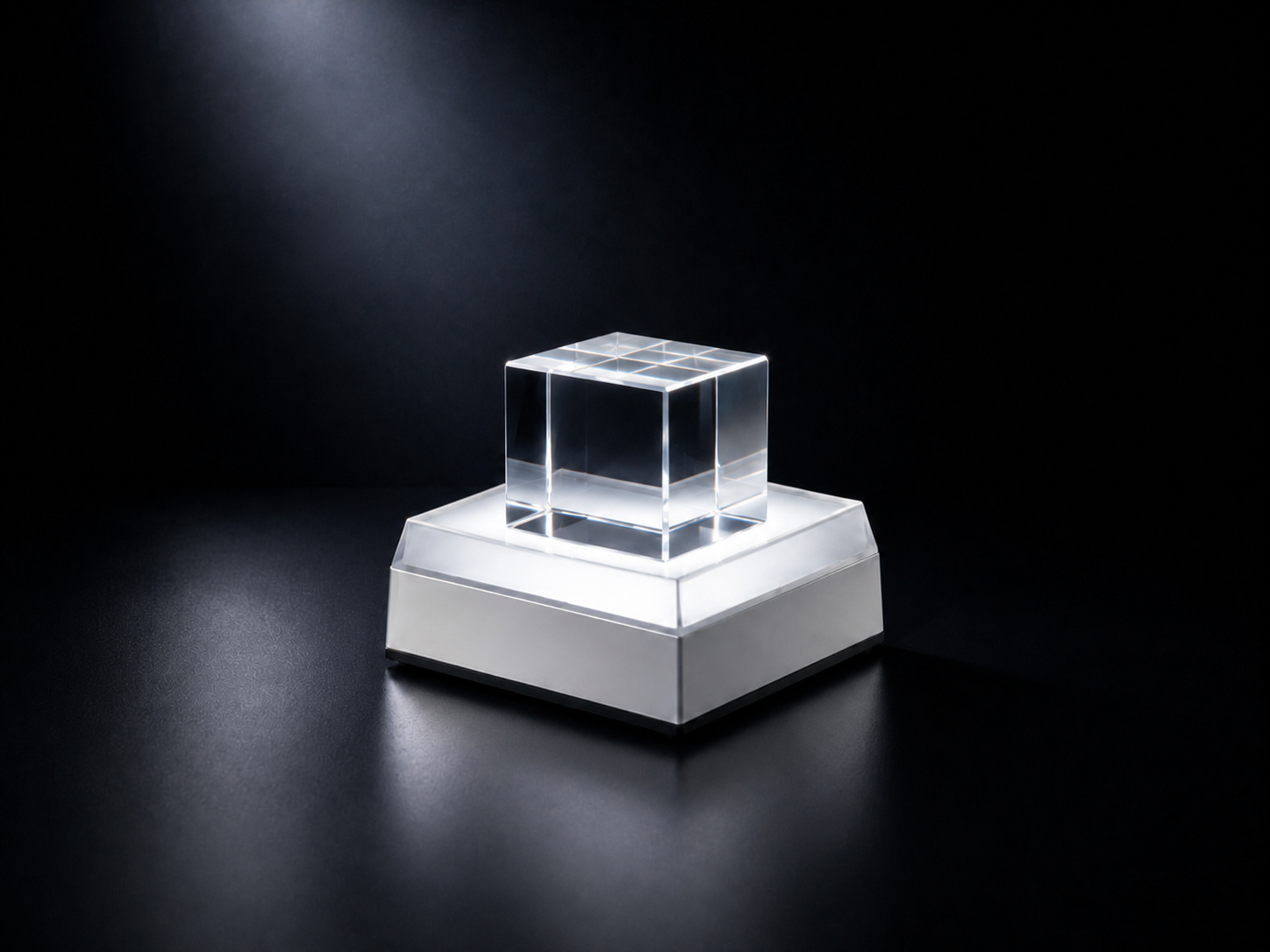 3D Square Personalized Crystal (Internally Engraved)