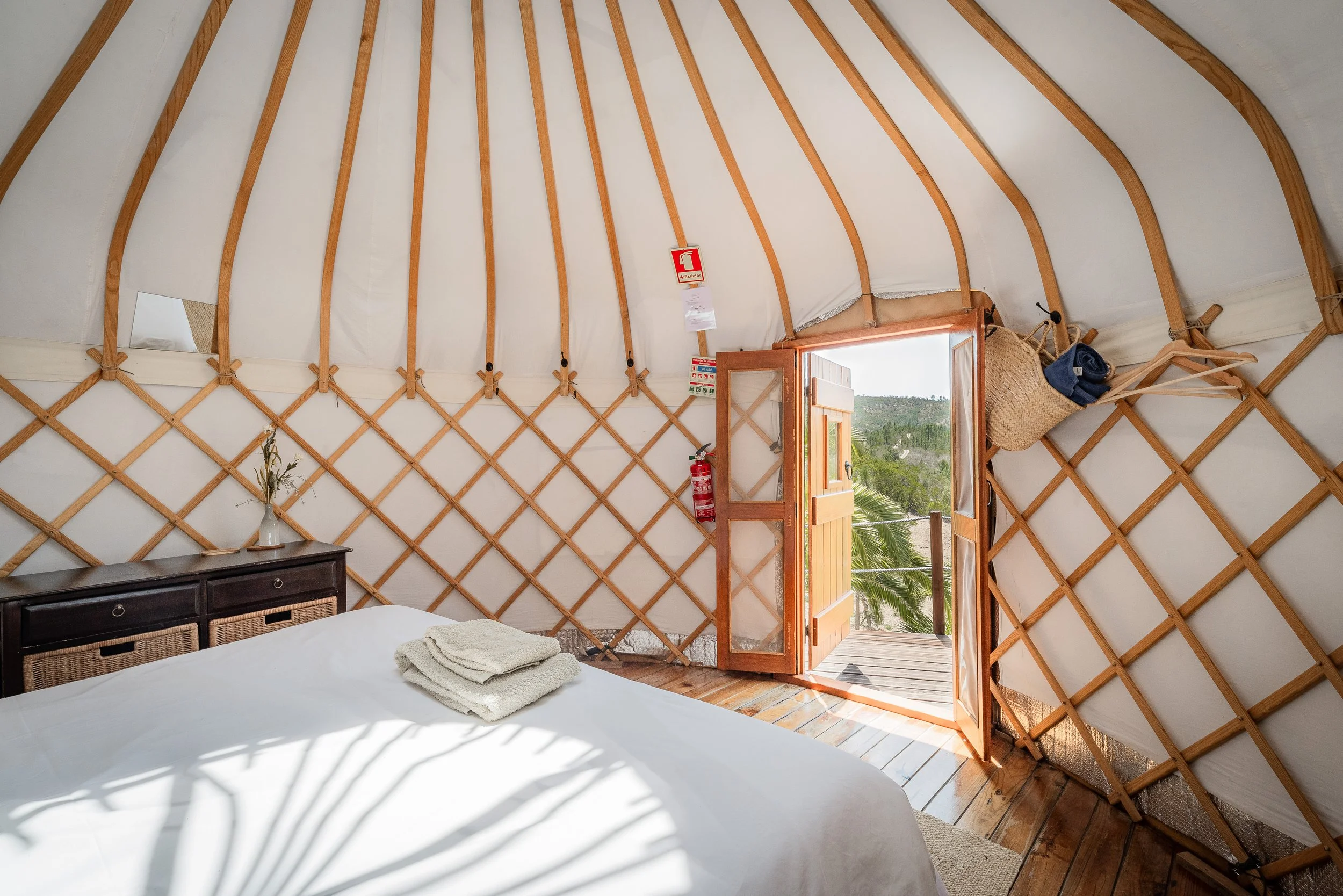 Portugal Yurt Shared Room Balance