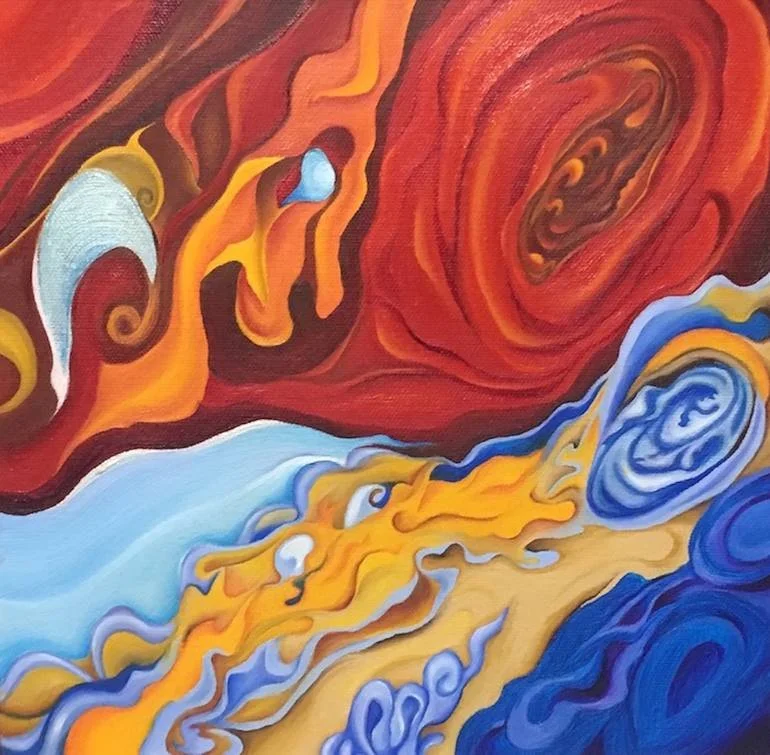 Jupiter 6" x 6"