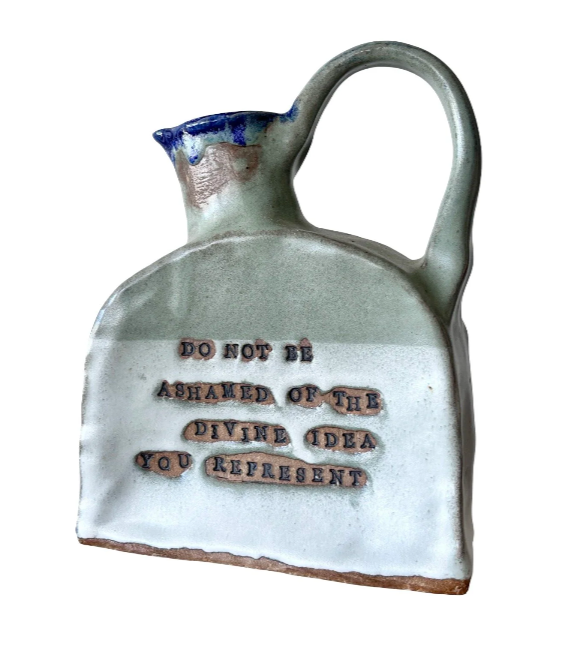 "Icon Pitcher", Ceramic Reduction,
12" x 13",
2025