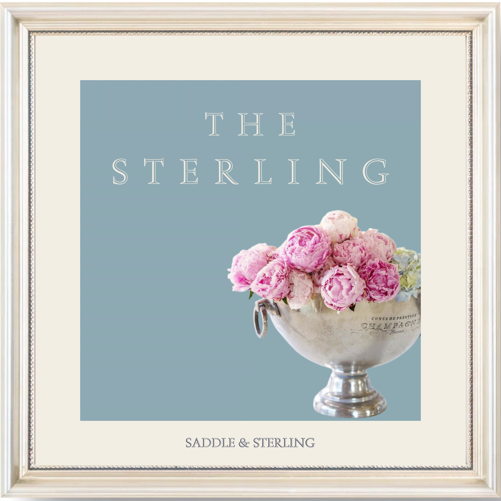 "The Sterling" - Instagram post from Saddle and Sterling. Interior Design, Event Planning, Seasonal and Holiday decorating and installations, Northeast Arkansas, Jonesboro, AR, Interior Designers, Event Planners, Christmas tree decorating.