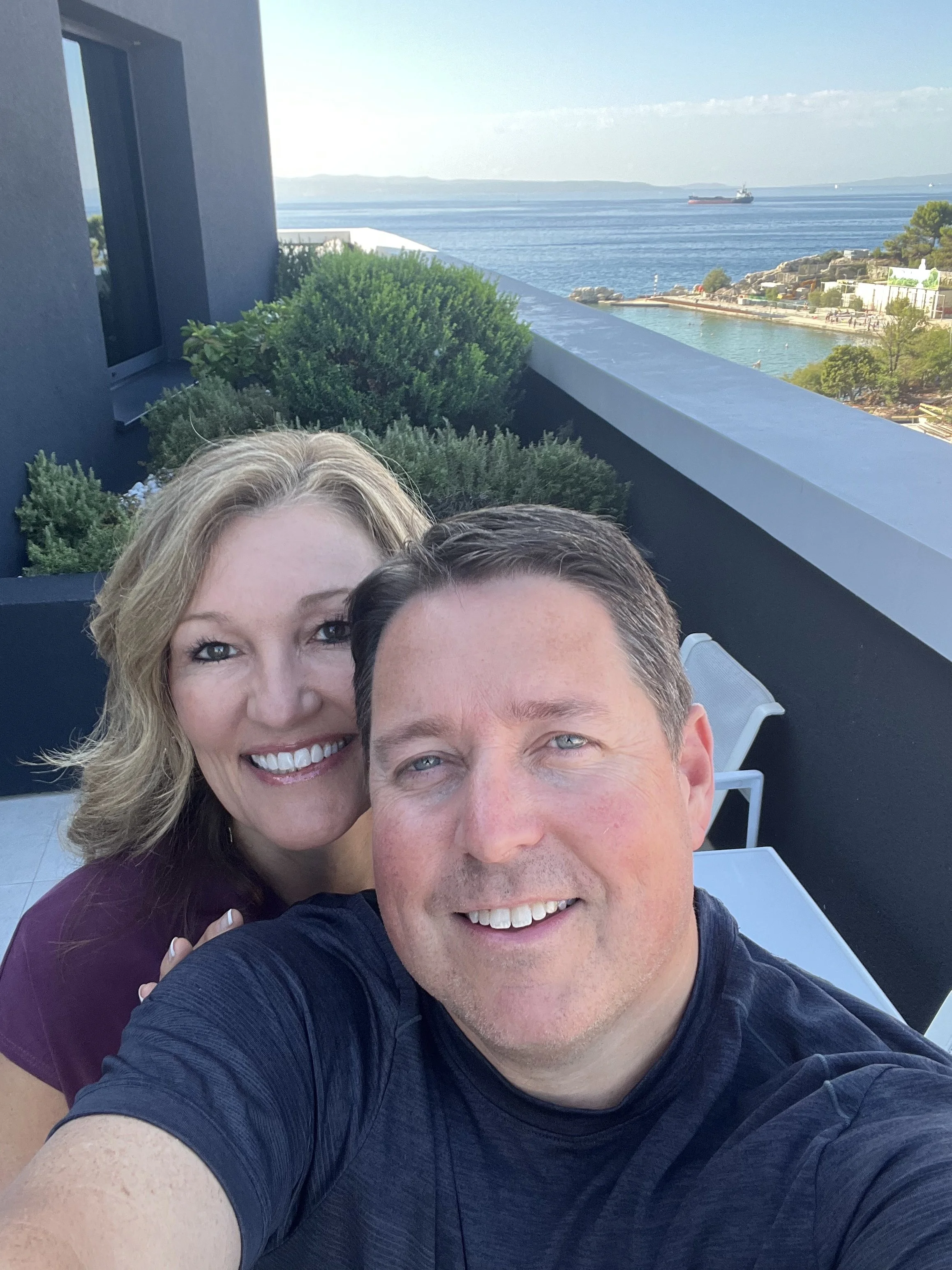 Dr. Ryan Haldeman and wife, Amy Haldeman, Flat Rock North Carolina community