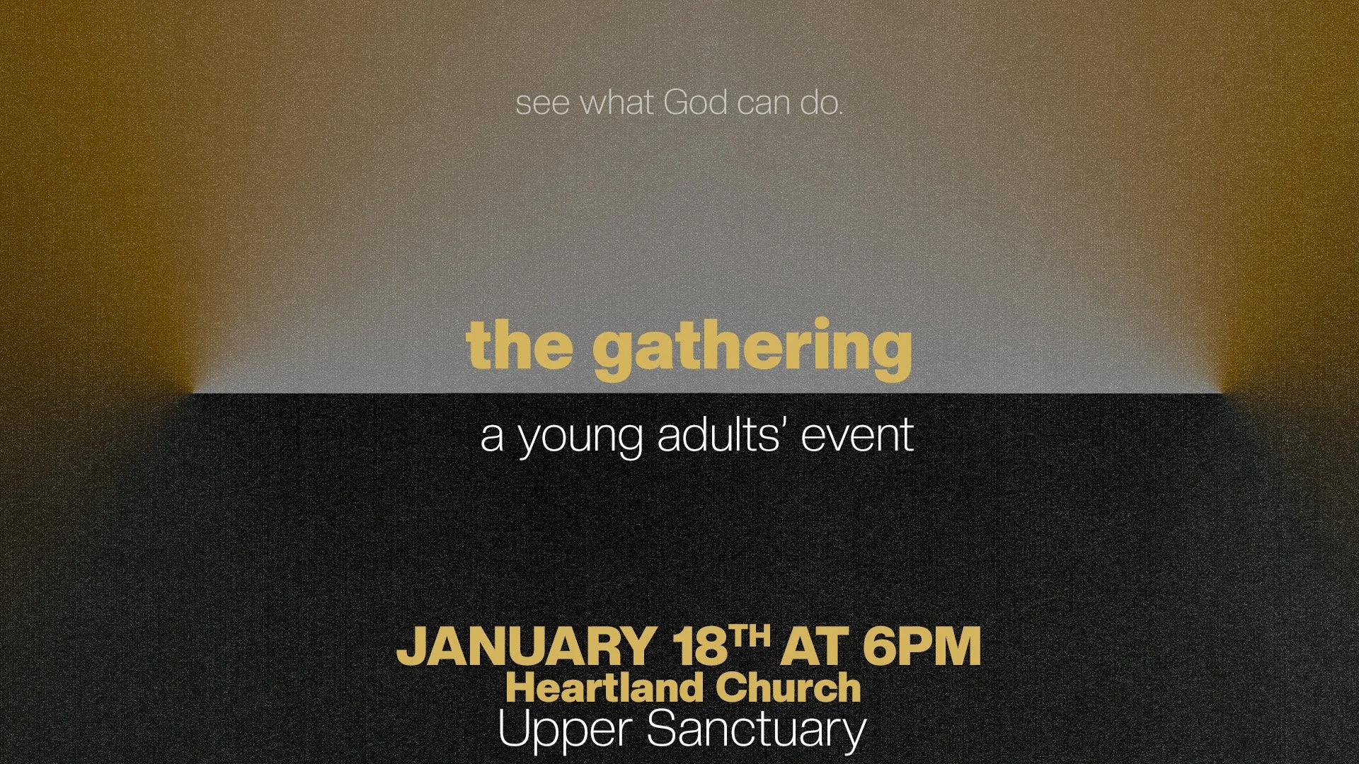 The Gathering - A Young Adults Event