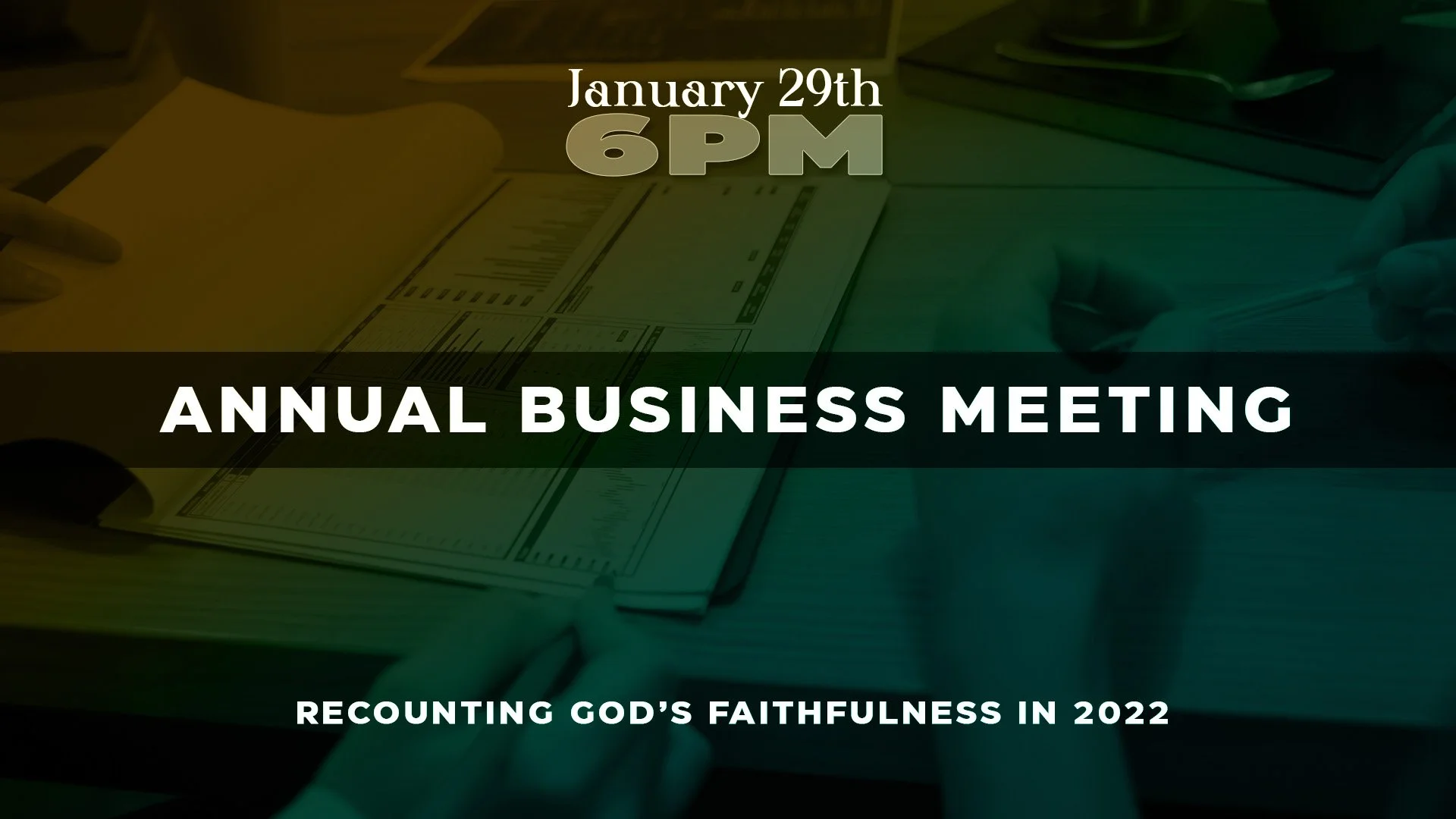 Annual Business Meeting