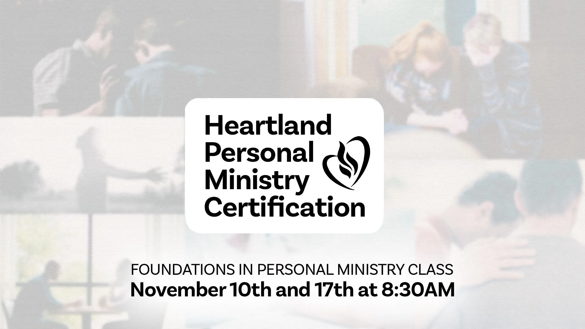 Heartland Personal Ministry Training