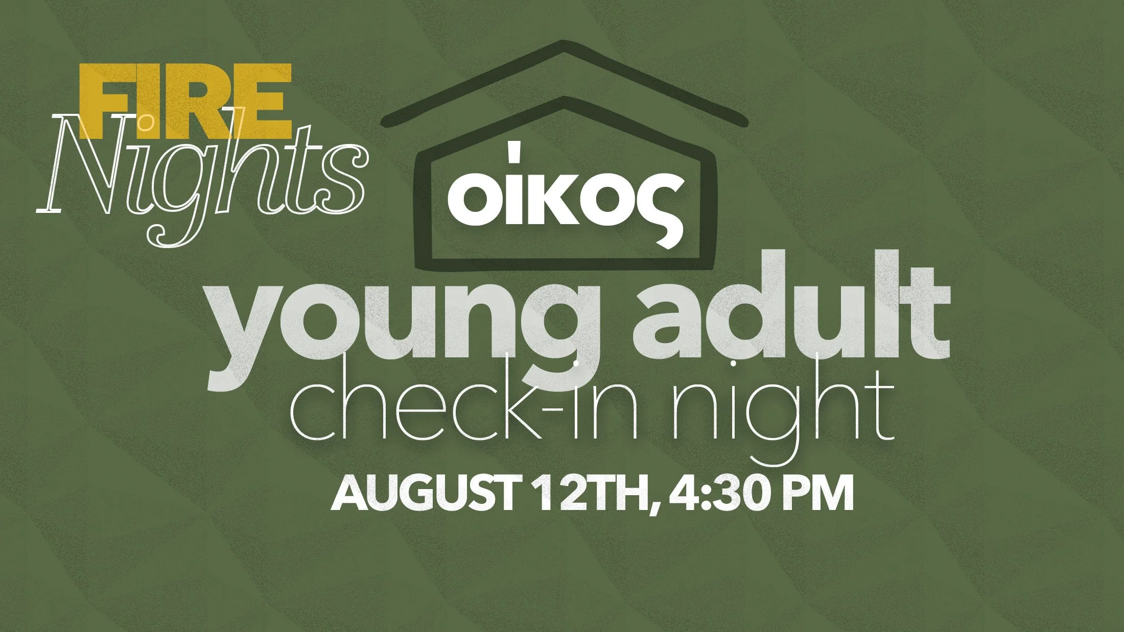 Oikos Check-In Night