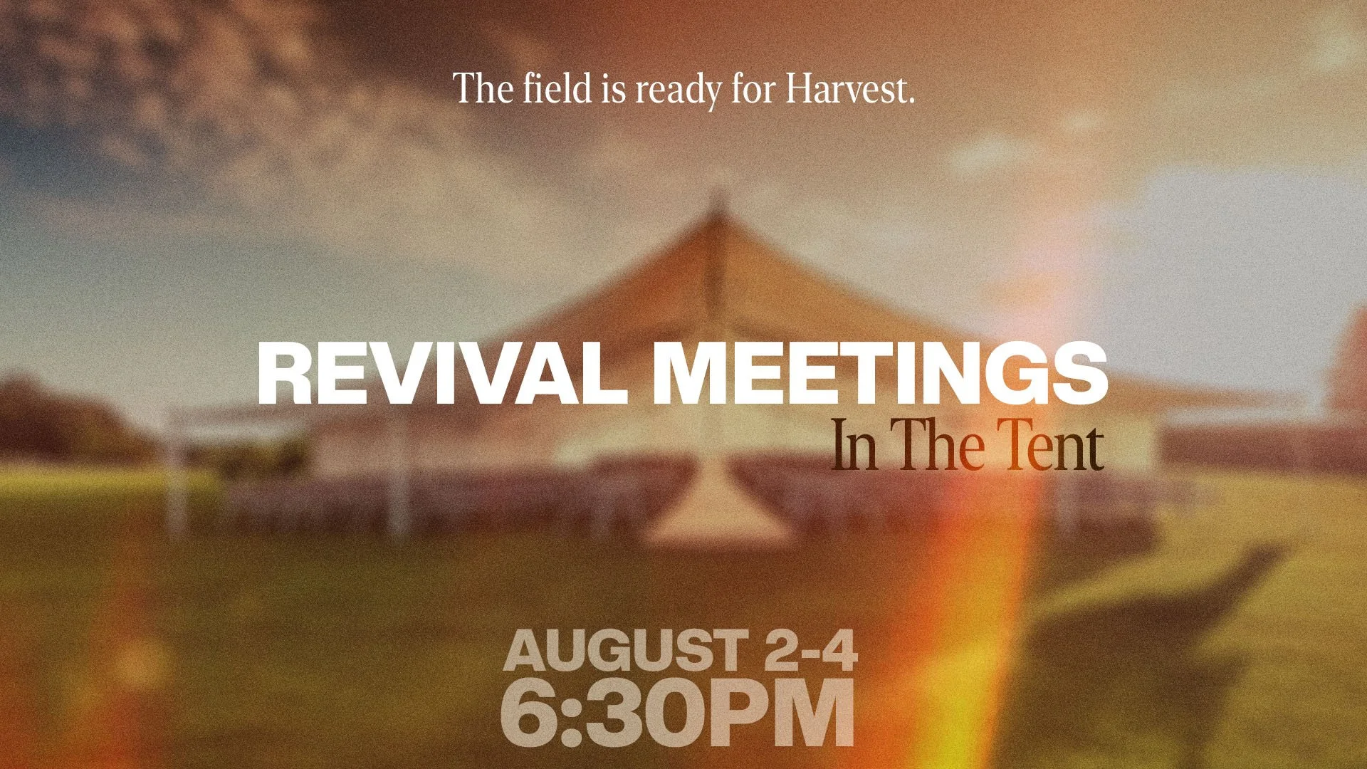 Revival Meetings 2024