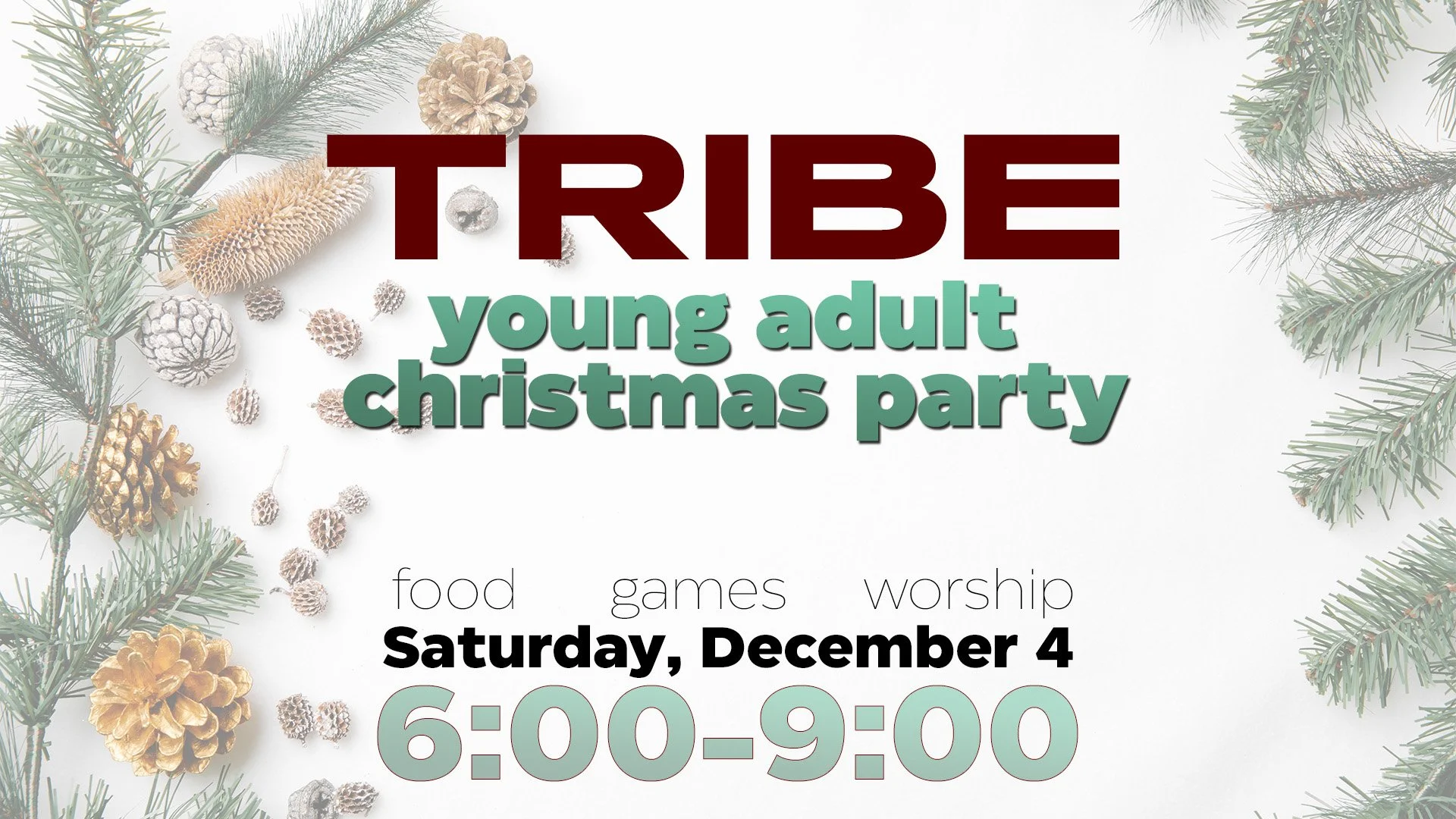 Tribe Young Adult Christmas Party
