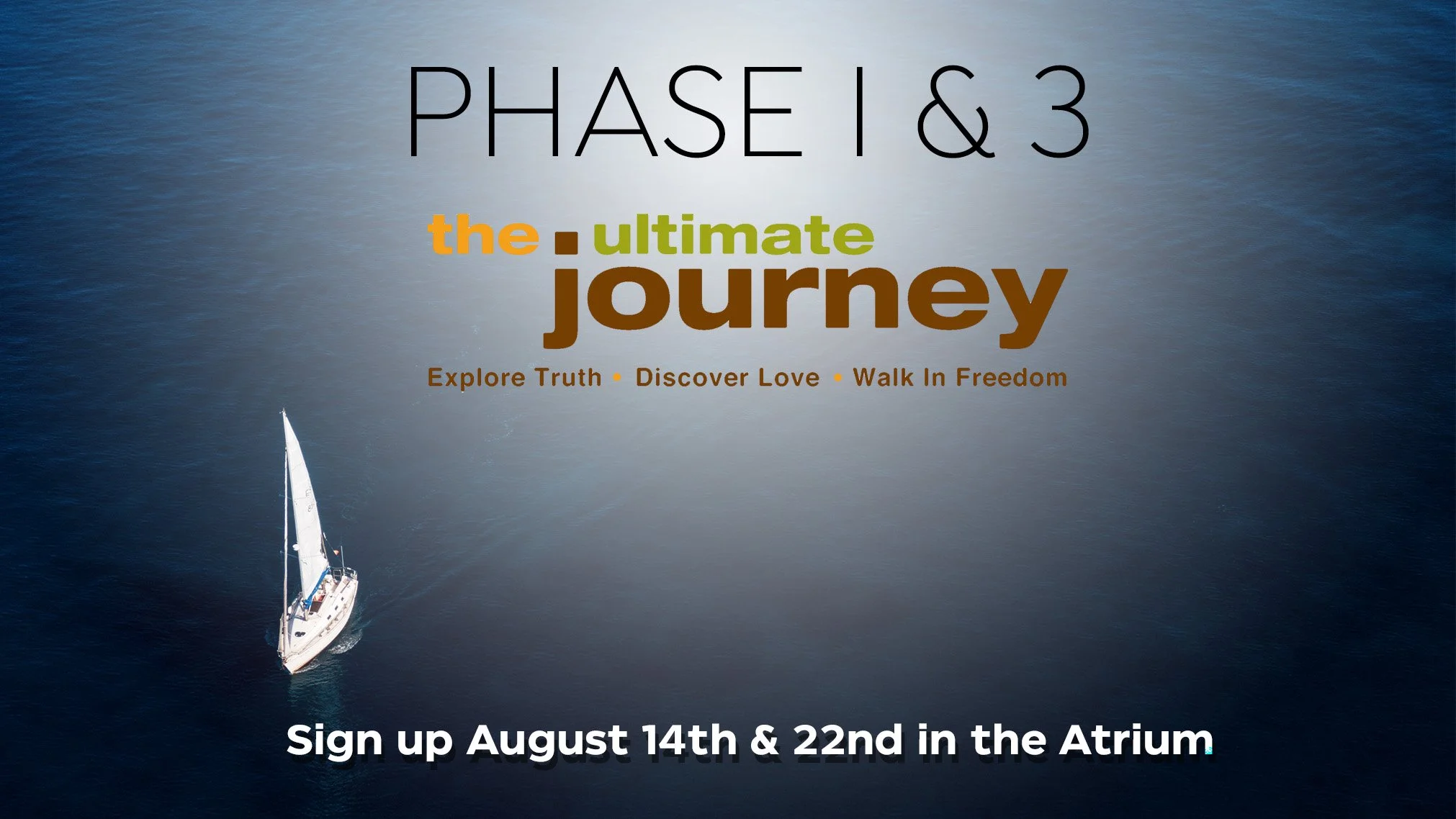 The Ultimate Journey Phase 1 and 2 Signup