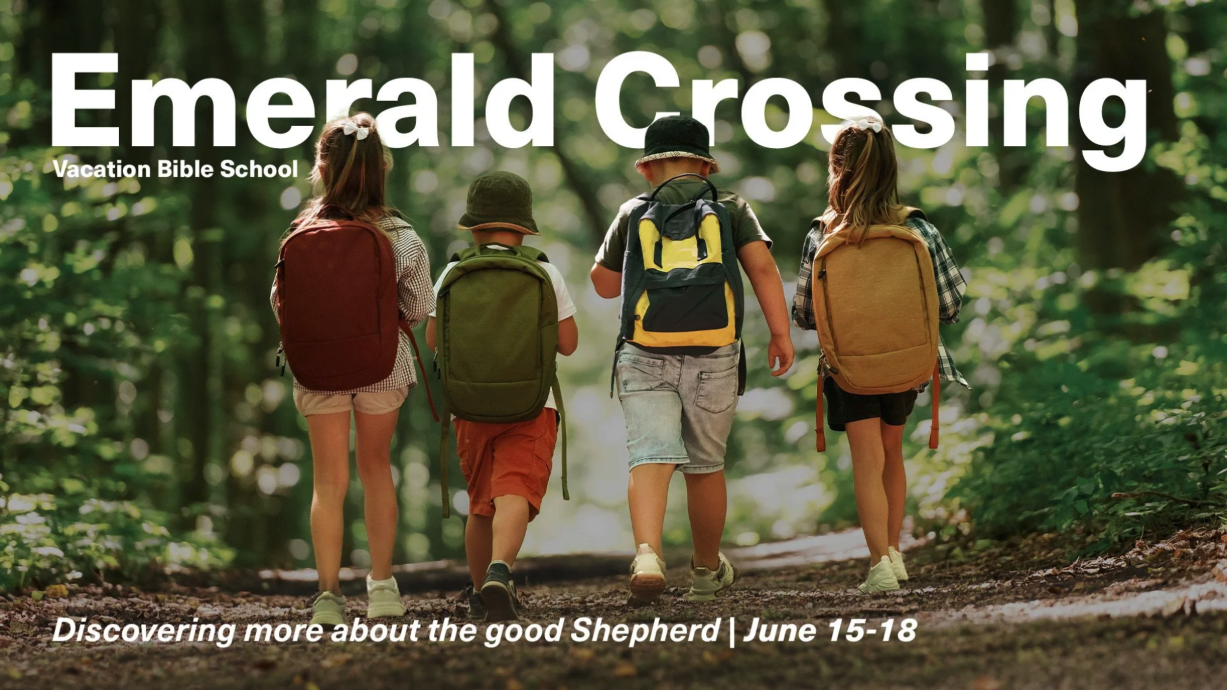 VBS 2026: Emerald Crossing - Adventure through Psalm 23