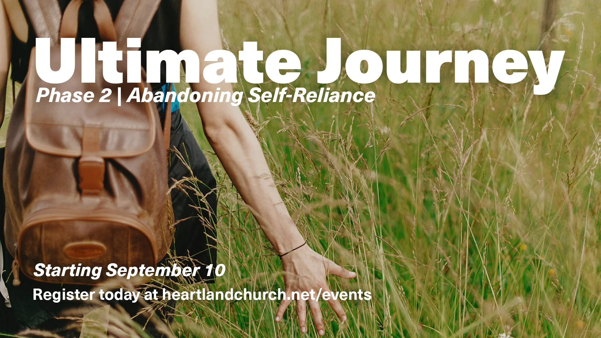 Ultimate Journey Phase 2: Abandoning Self-Reliance