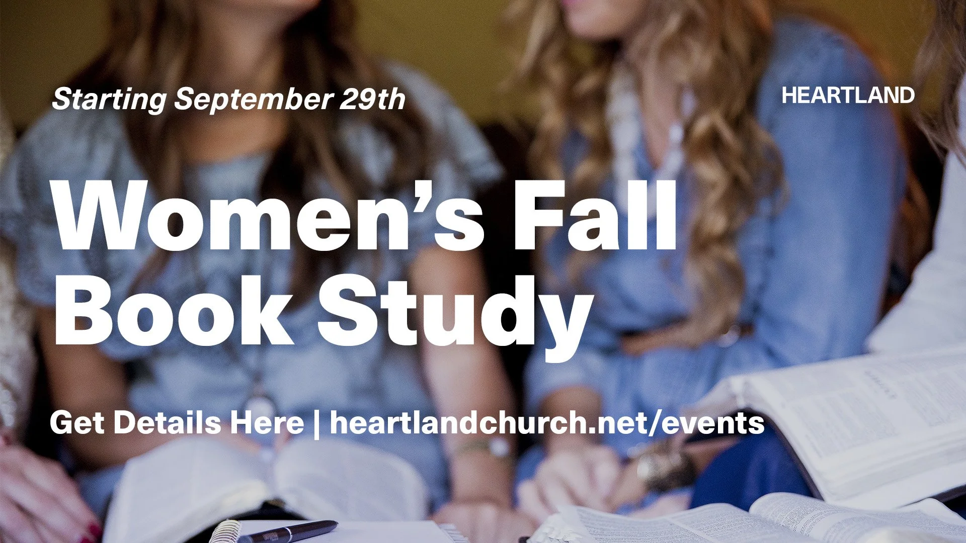 Women's Fall Book Study: "The King Is Coming"