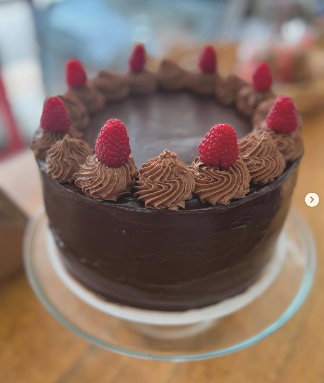 Chocolate Raspberry Cake