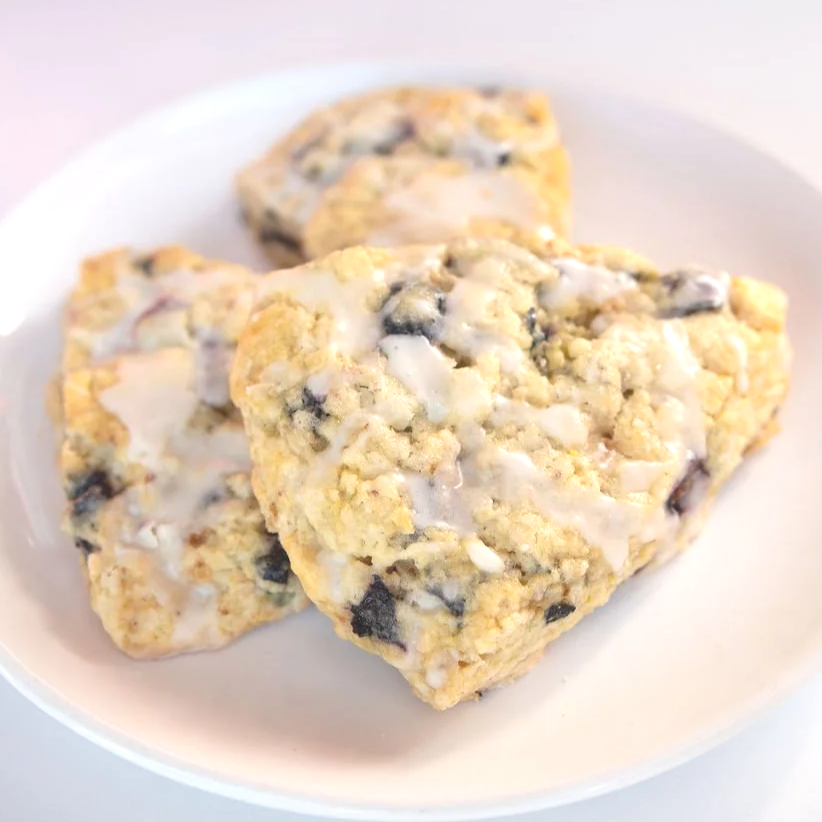 Lemon Blueberry Scones