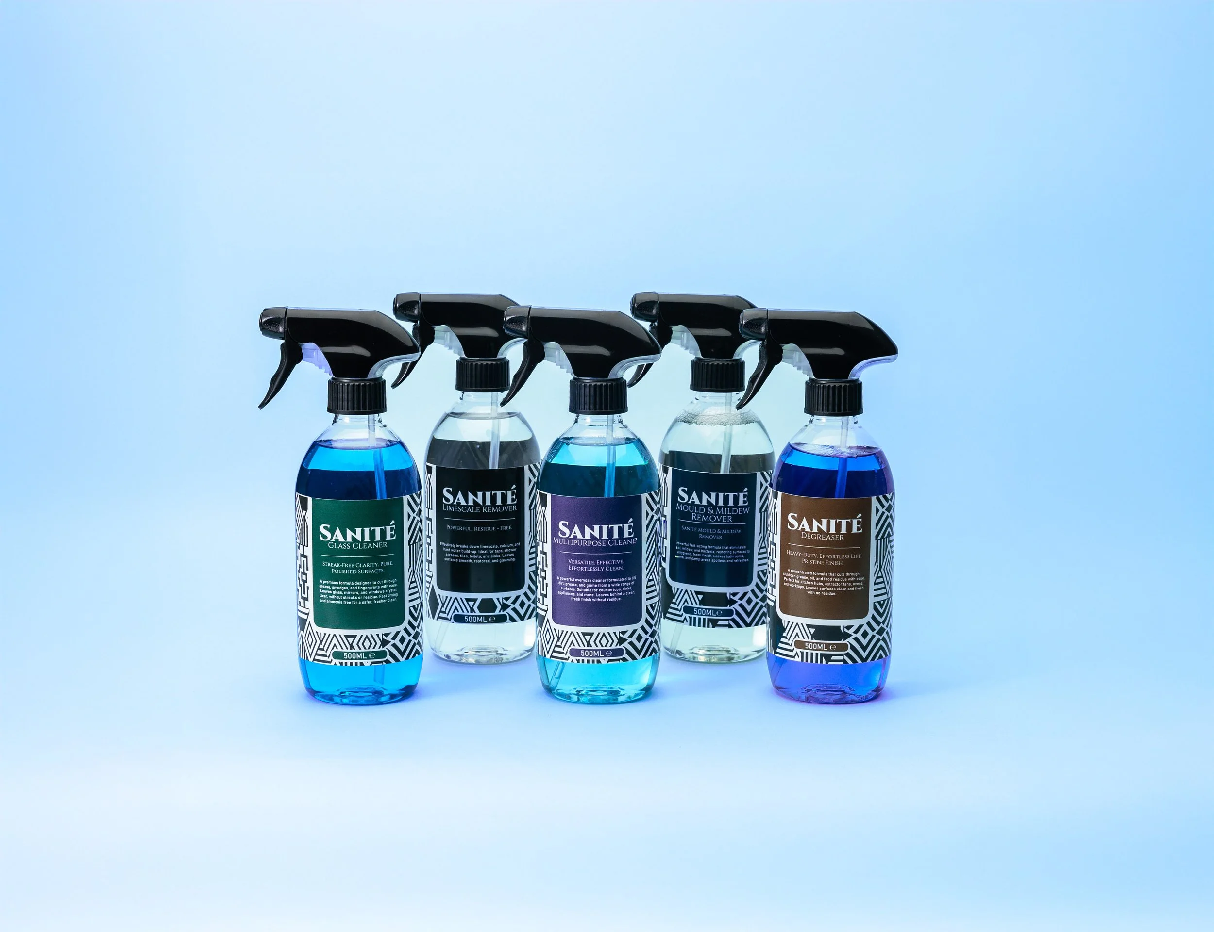 Essential Cleaning Kit: 5-Piece Home & Surface Care Set