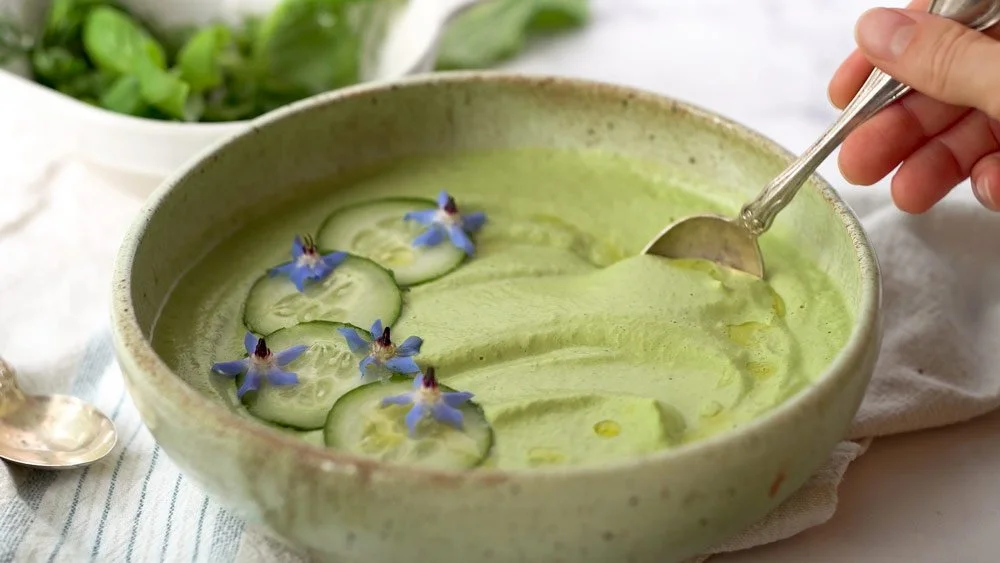 Refreshing Cucumber Gazpacho
