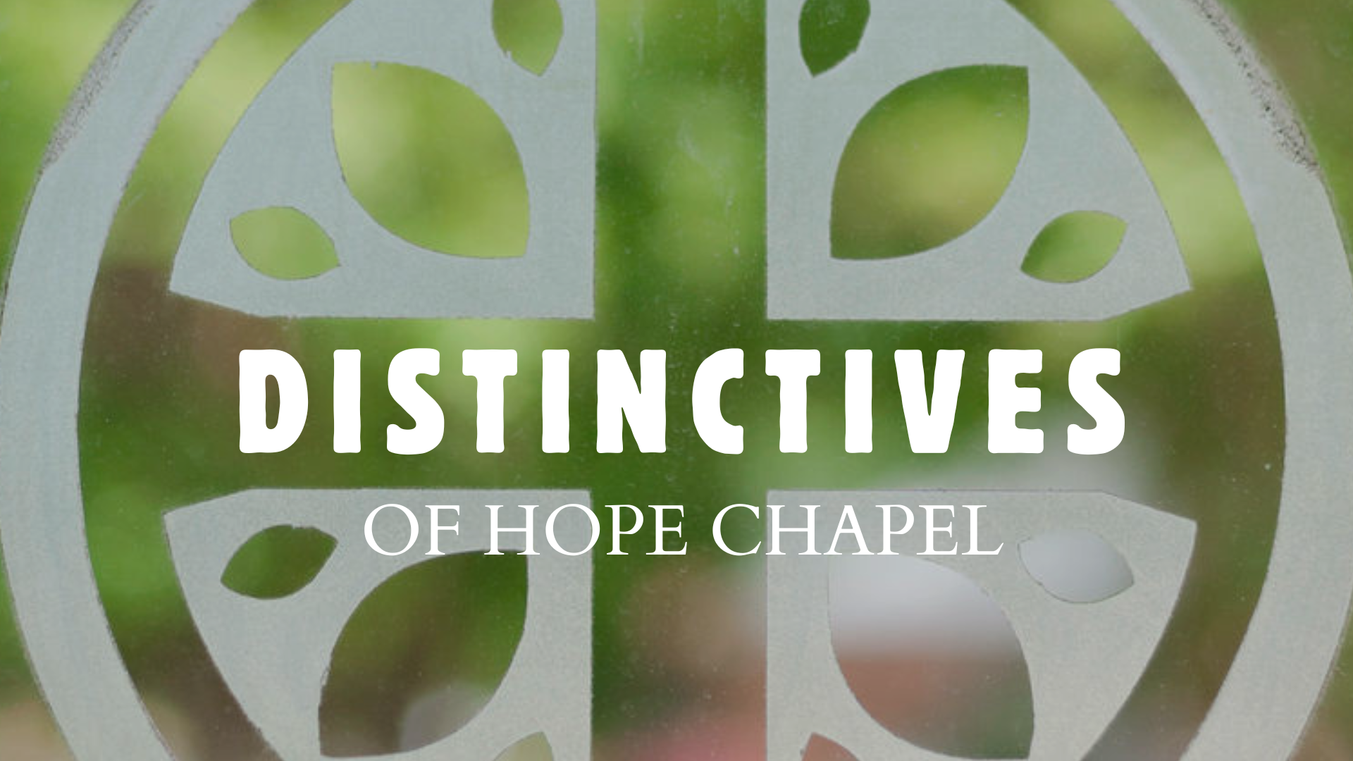 Unswervingly Gospel-Centered