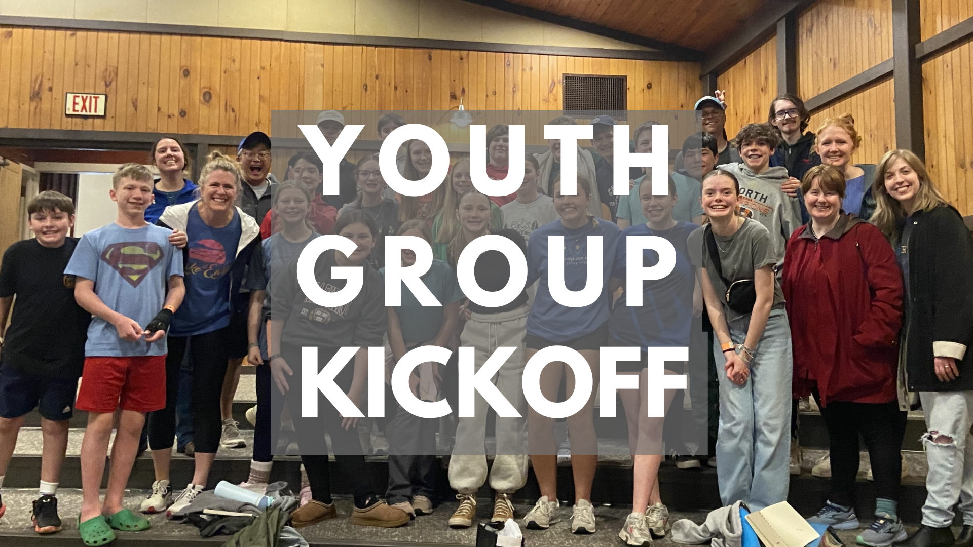 Youth Group Fall Kickoff