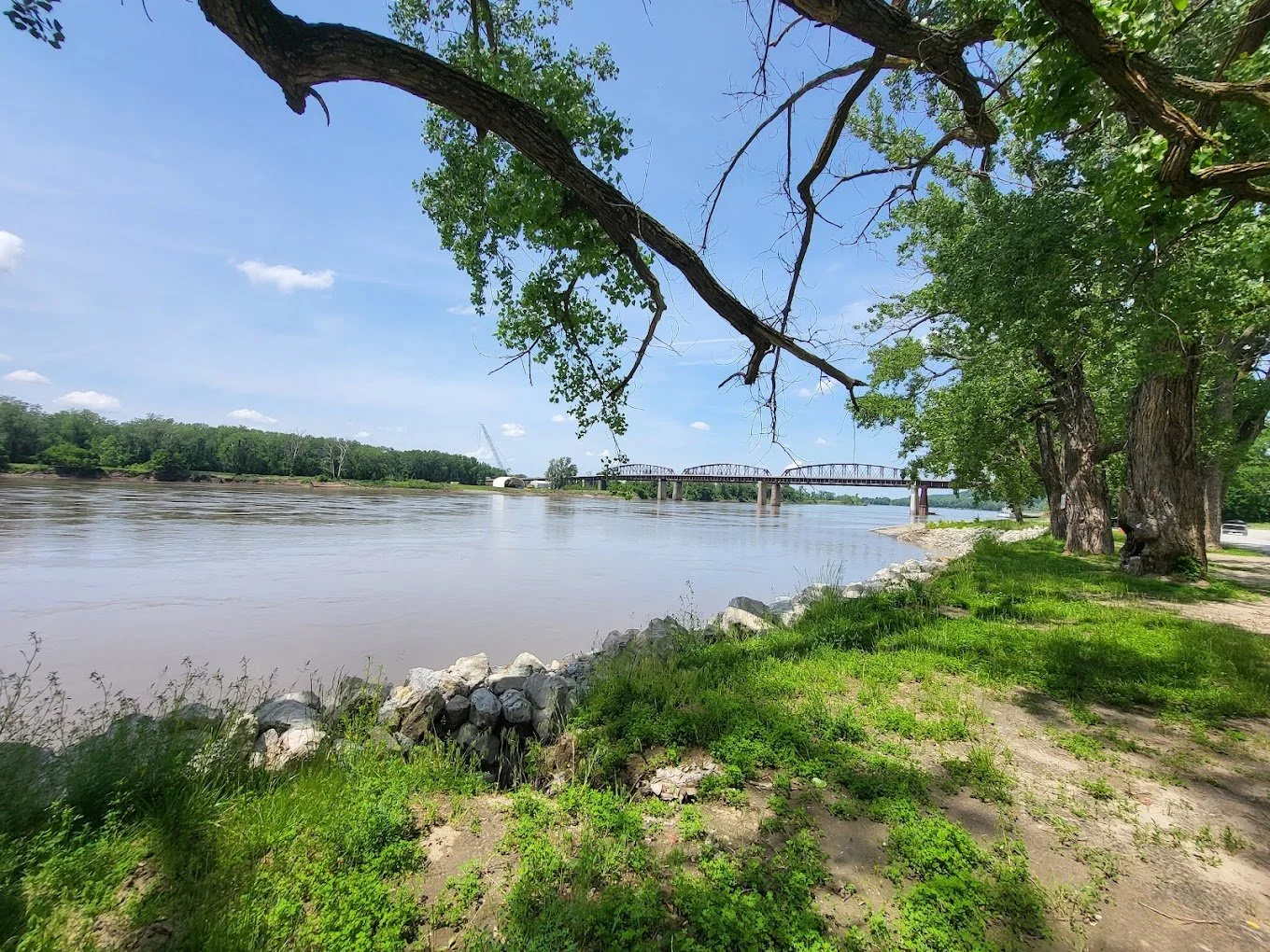 Stump Island Recreation Park in Glasgow, Missouri