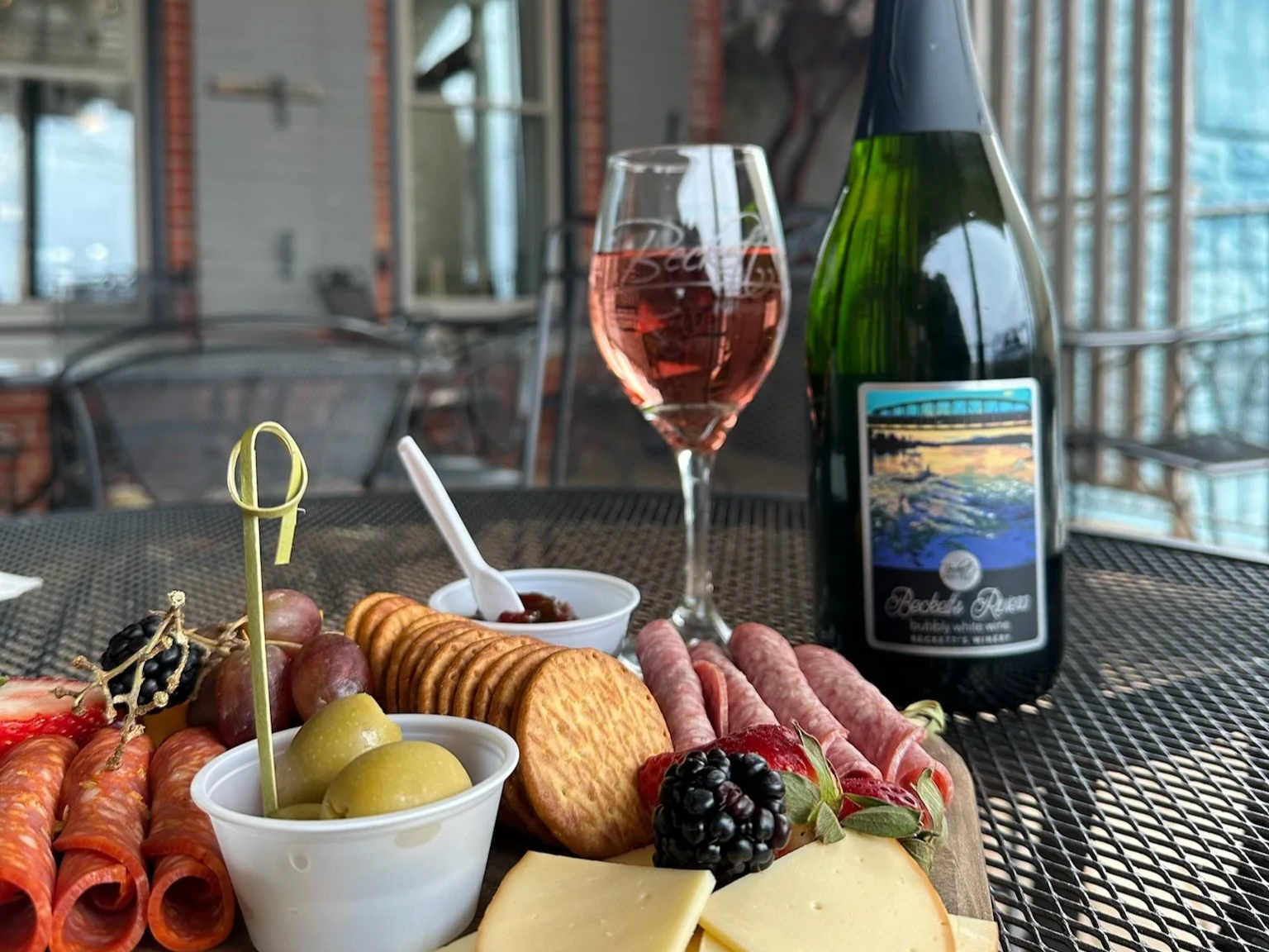 Beckett's Winery in Glasgow. Missouri