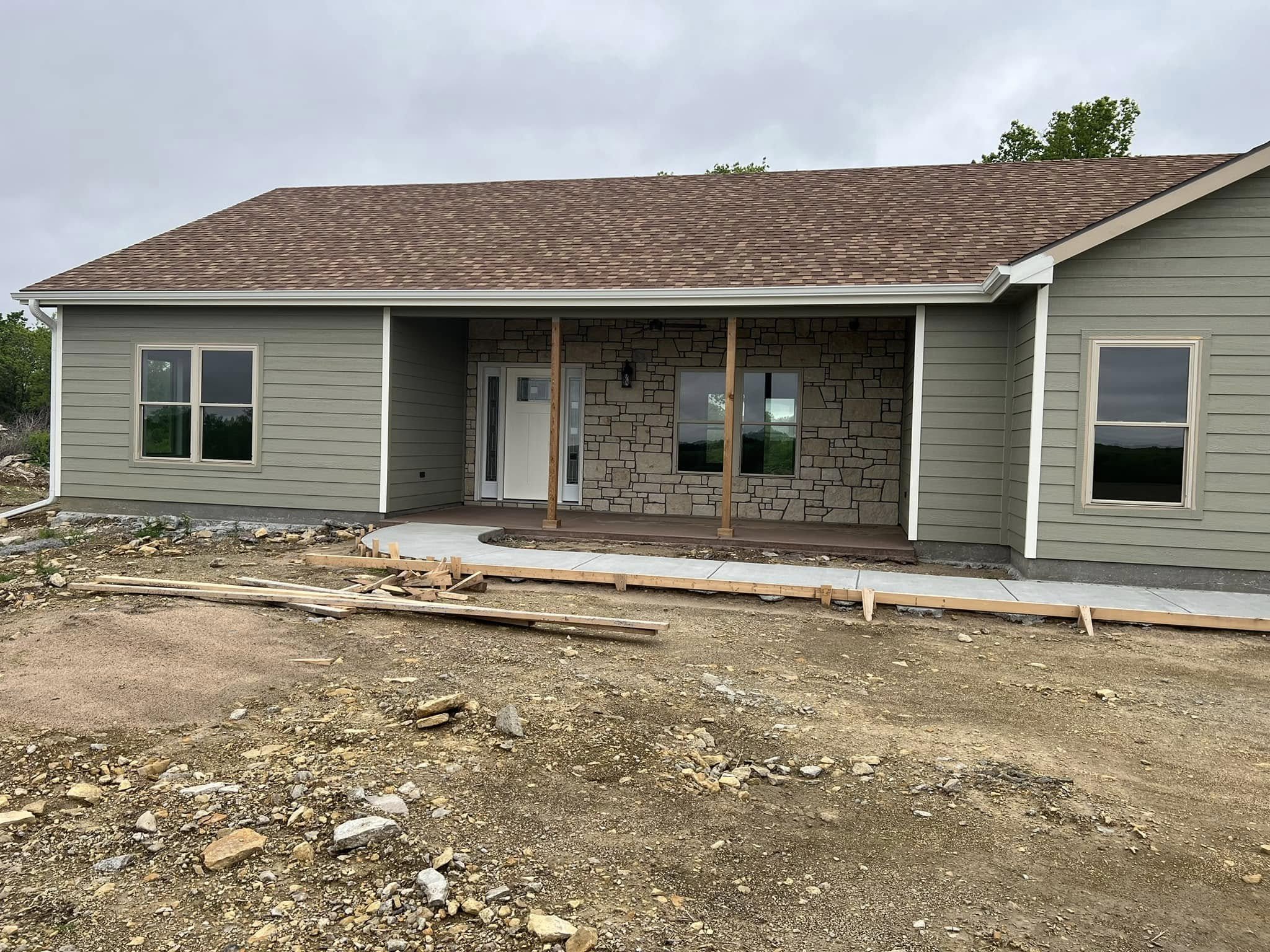 New Construction Gutter Installation