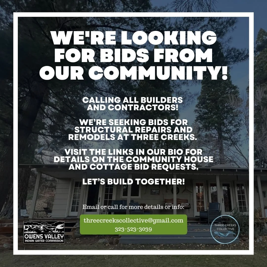 Bids Wanted for Three Creeks Improvements
