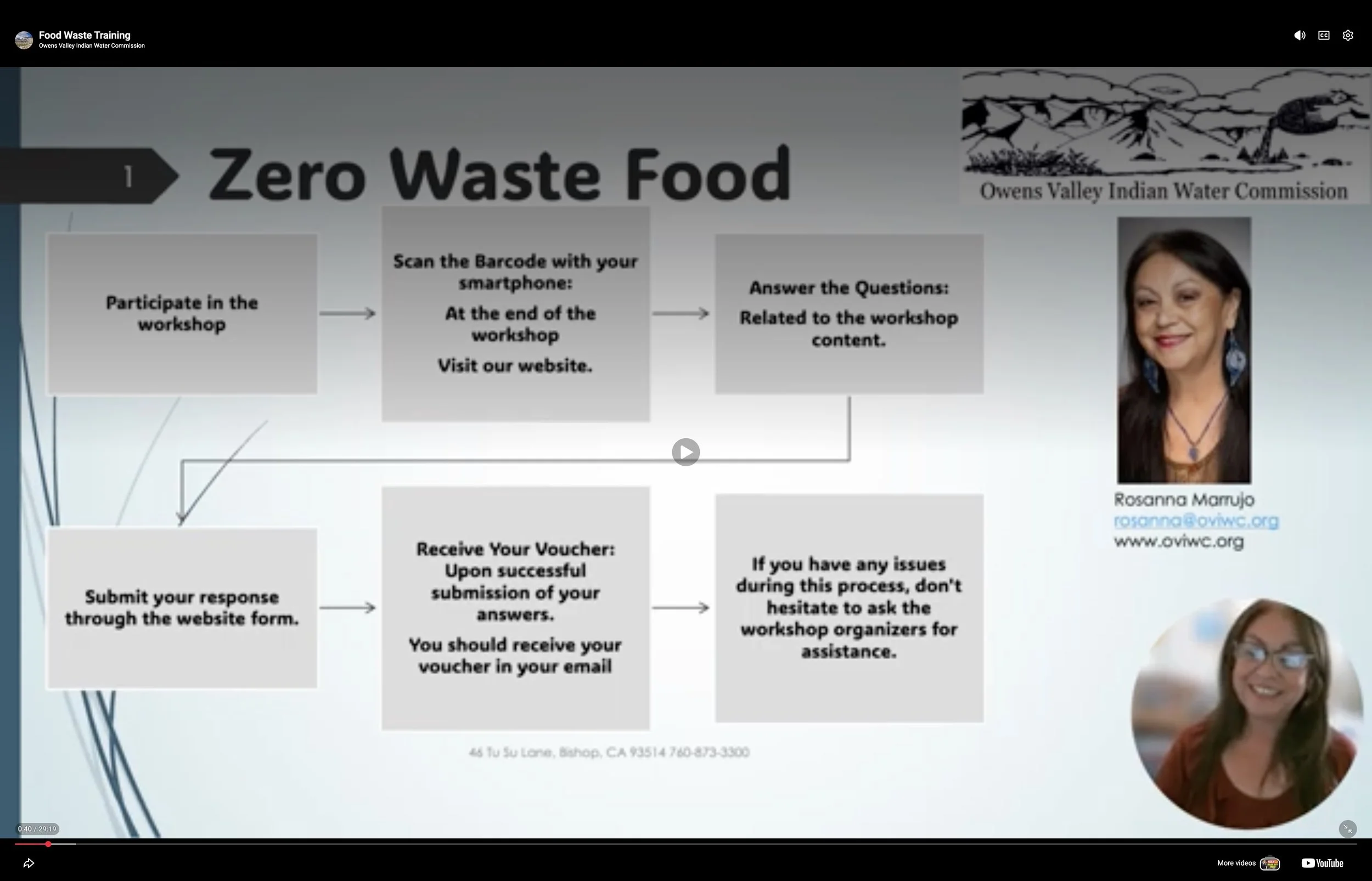 Virtual Food Waste Training