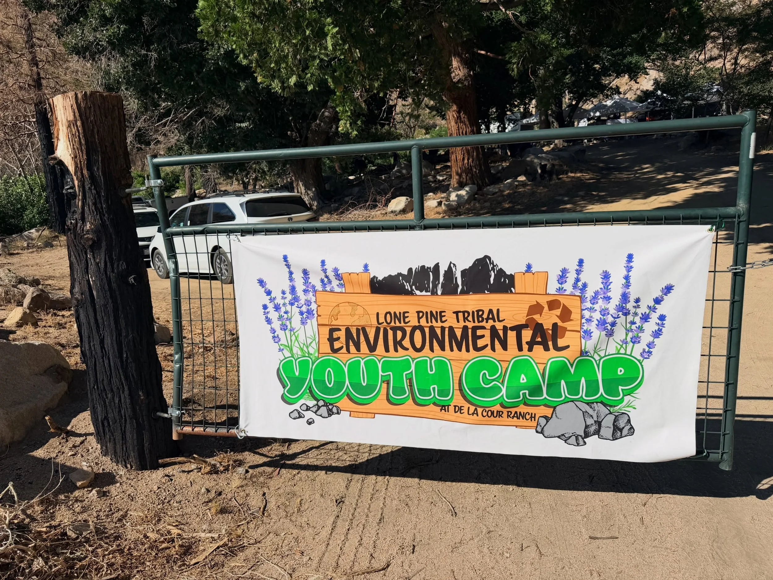 We were grateful for the opportunity to join the 23rd annual Lone Pine Environmental Youth Camp. We had a great time with the youth, talking about the water cycle, educating them about what happened to the water and encouraging the youth to share abo
