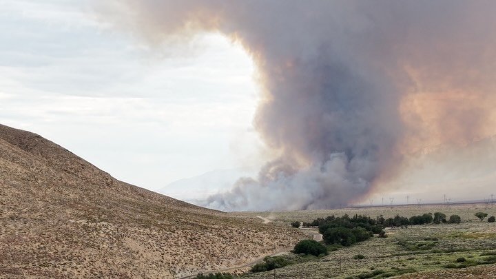 We are canceling our volunteer day today due to the Rock Fire South of Fish Springs. Thankful to our stewards and guests for protecting and keeping our land and structures safe. We pray everyone stays safe in these times! 🙏🏼