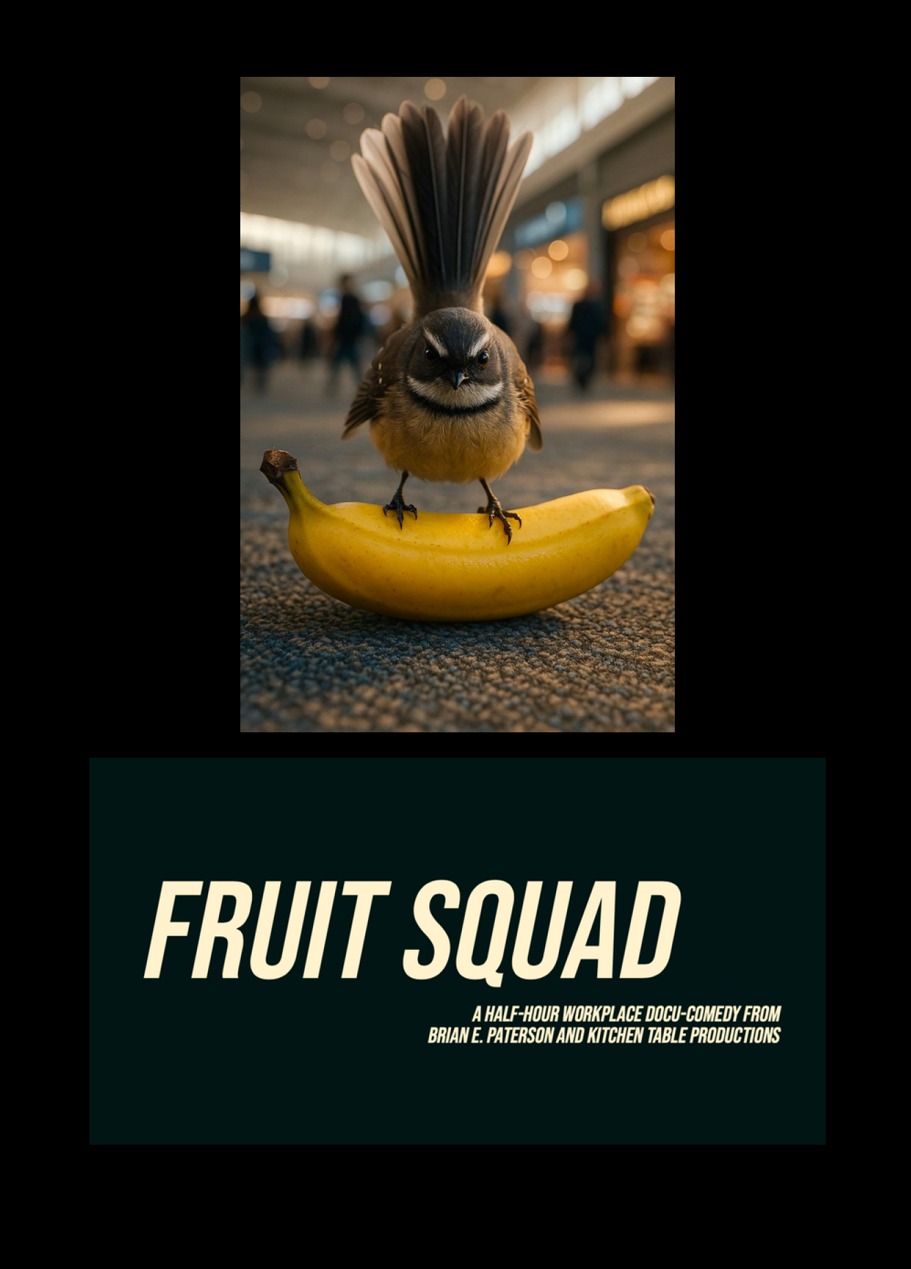 A comedy about New Zealand border cops who take their job a little too seriously - written by US writer Brian E. Patterson.