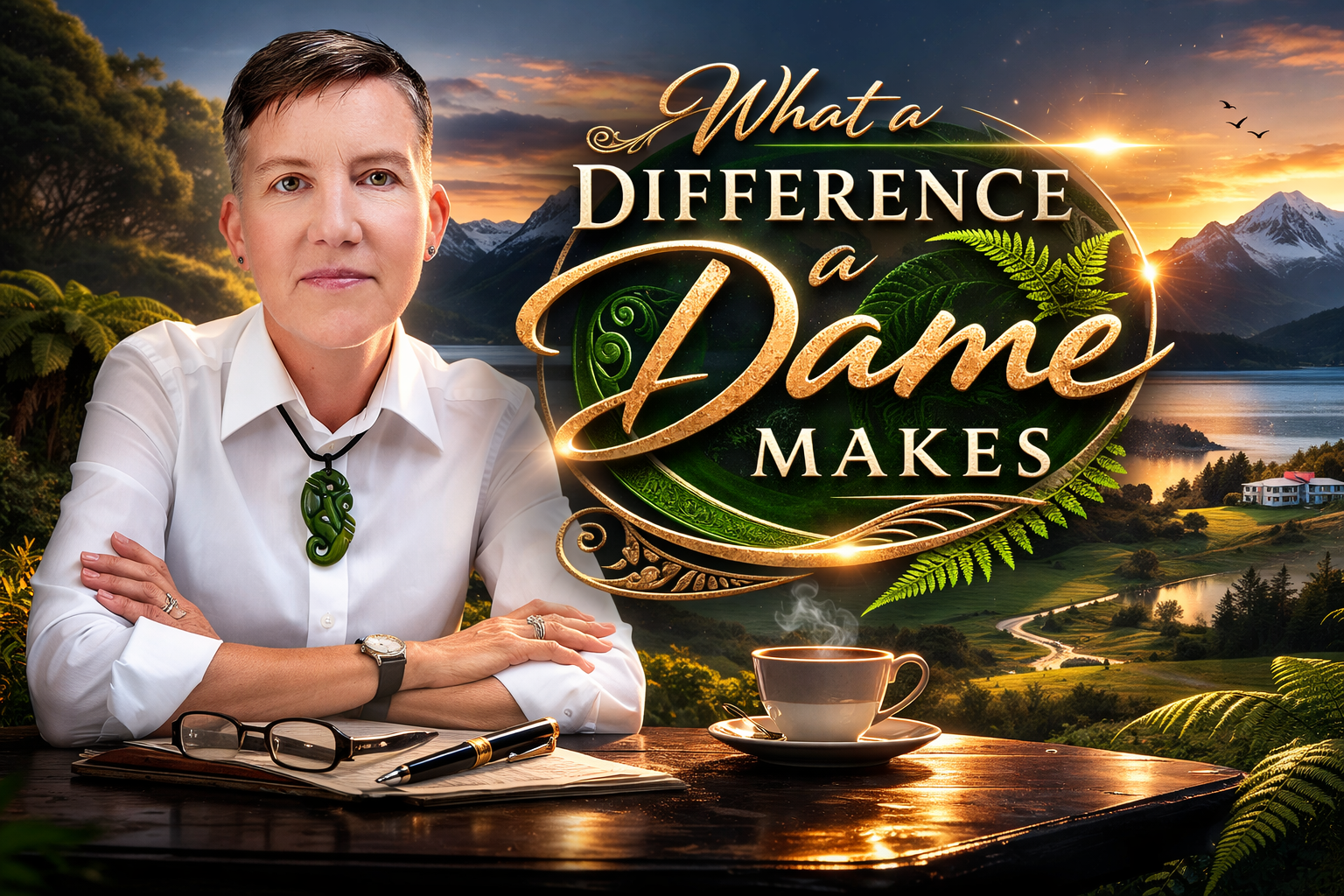 Karen O'Leary from 'Wellington Paranormal' meets some of the incredible New Zealand women who have earned the title of Dame and finds out how they changed the world they live in.