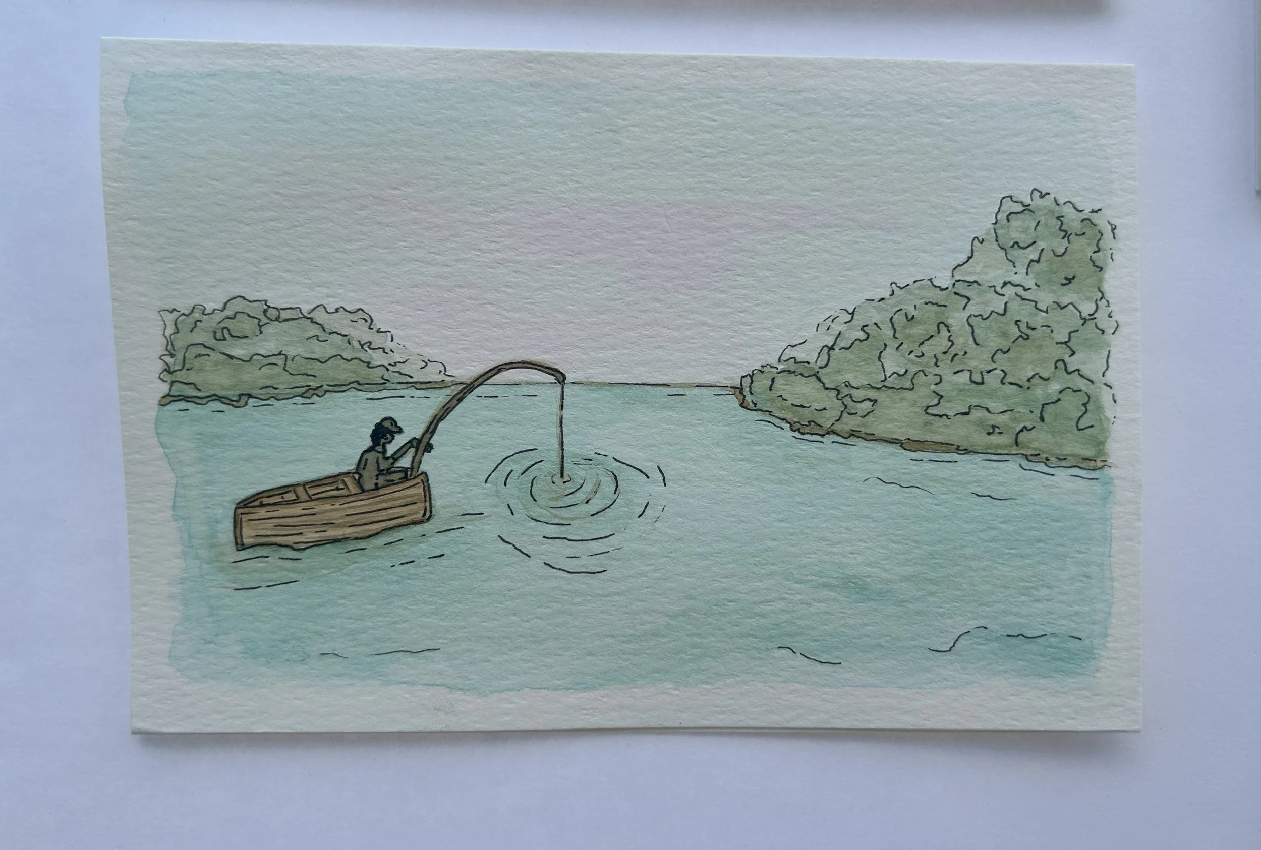 Lake Fishing at Sunset.JPG