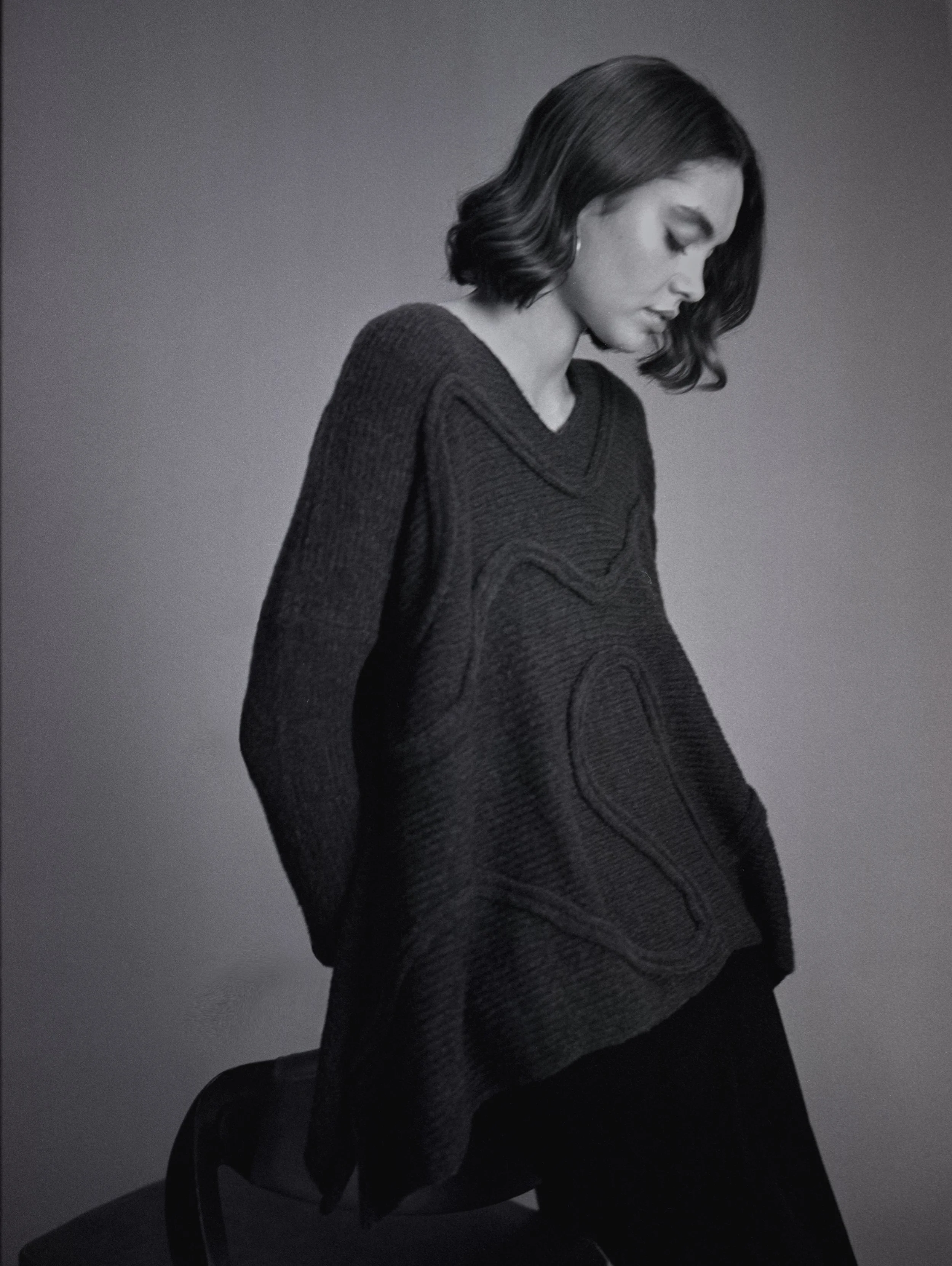 Styling for Knitwear Creative for Sahara London. Photography: Gift JR Gwambe