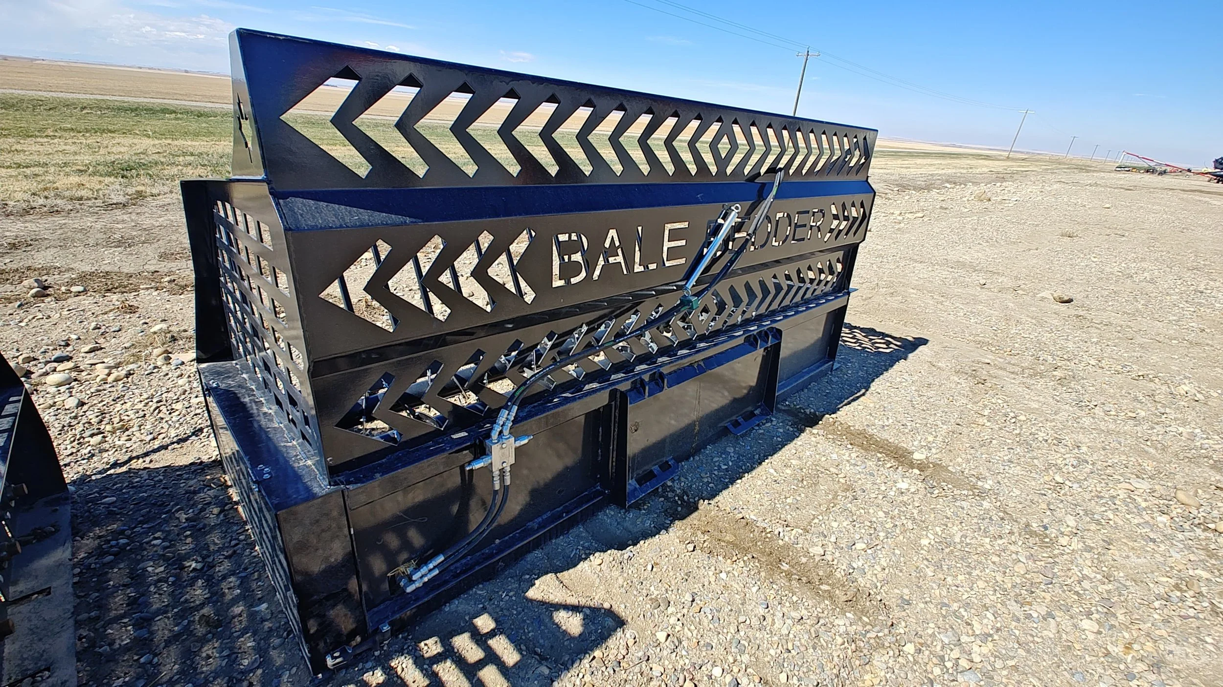 BALE BEDDER