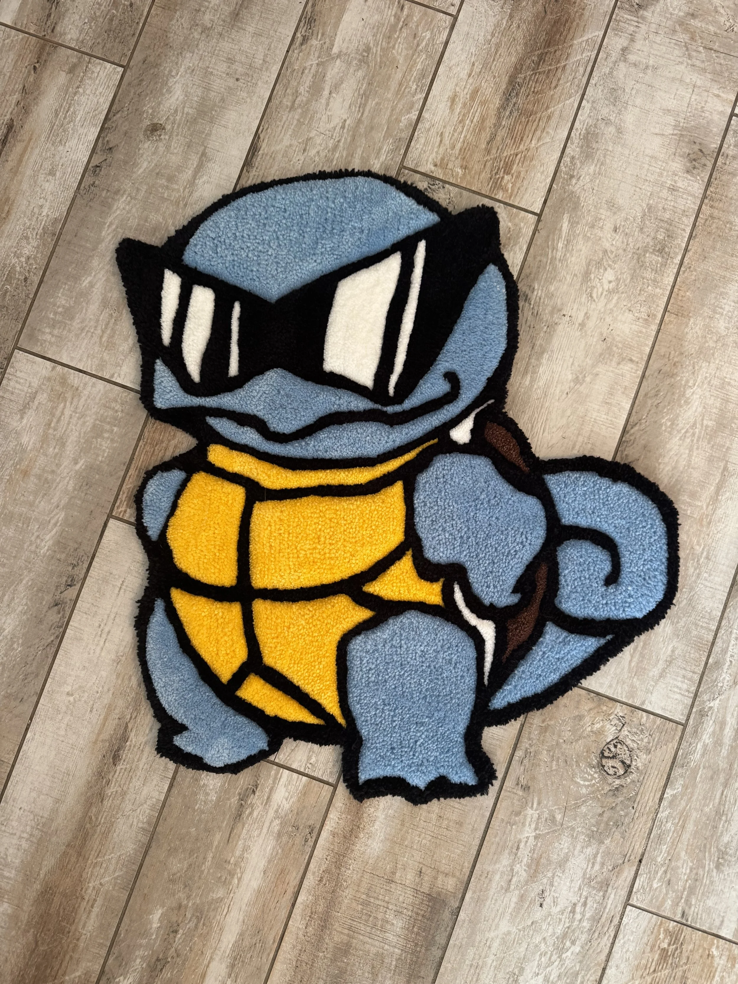 Hand Tufted Squirtle Rug